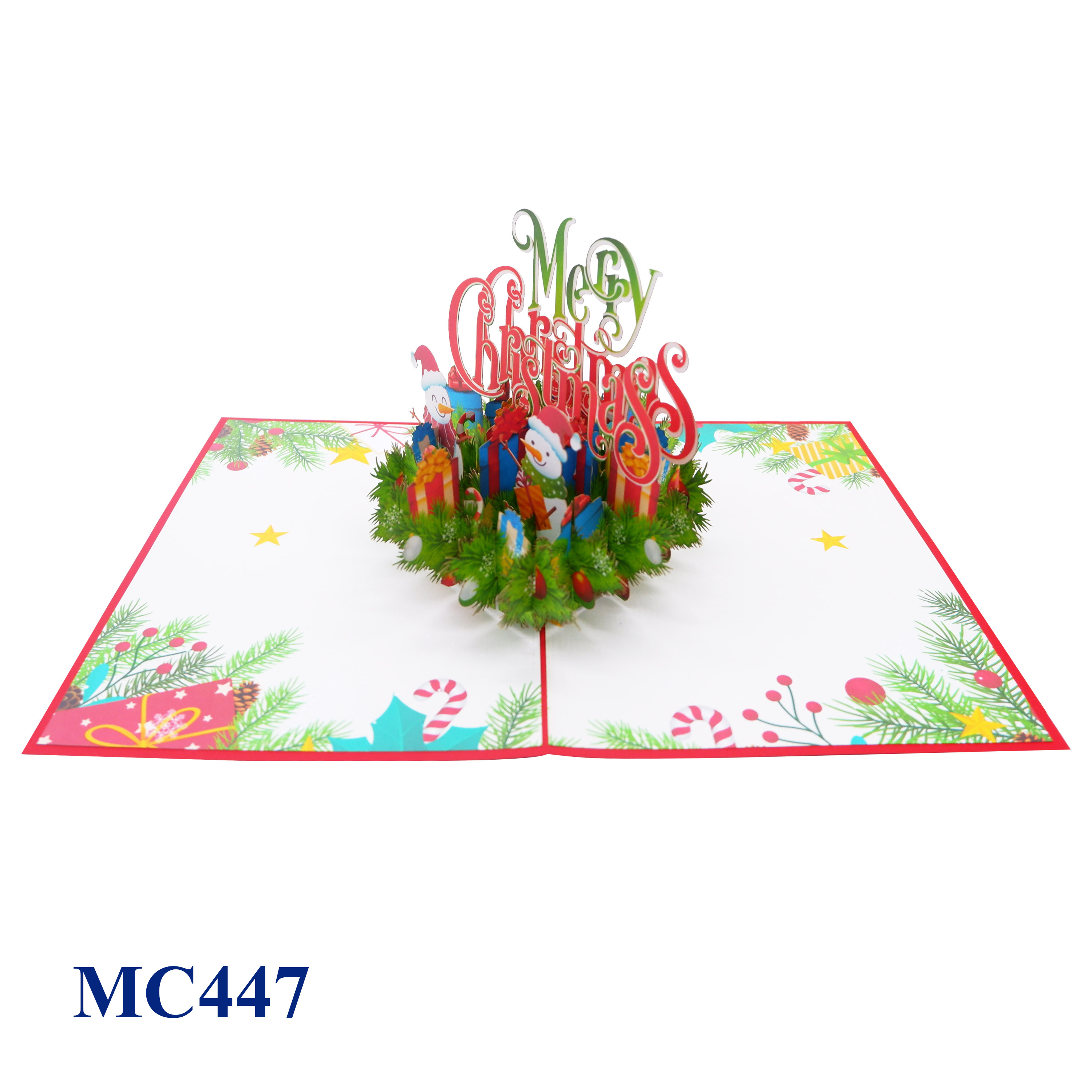 Merry Christmas Pop Up Card