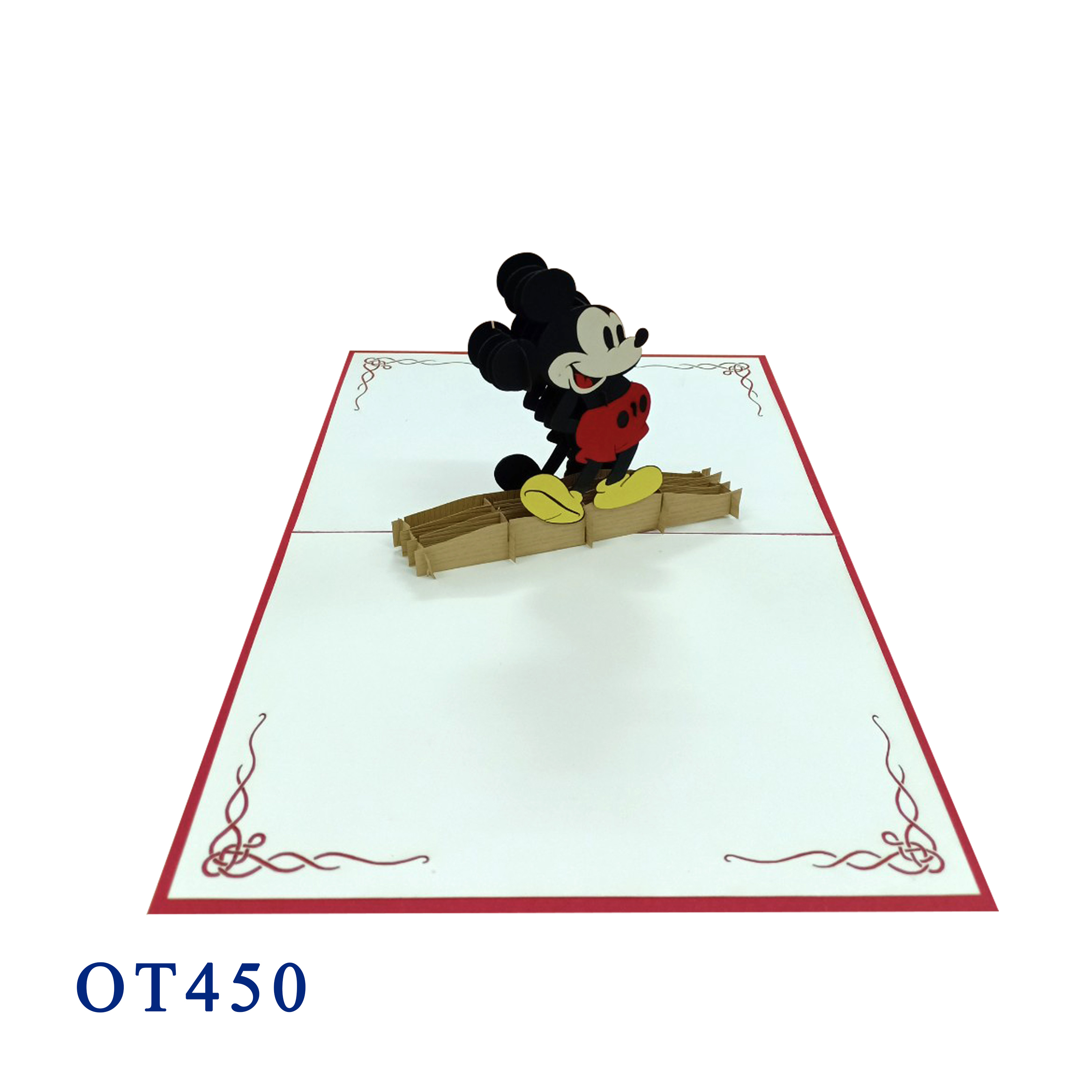Mickey Pop Up Card