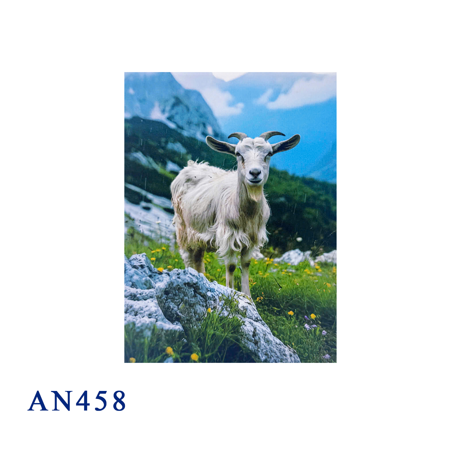 Mountain Goat 3D Pop-up Card