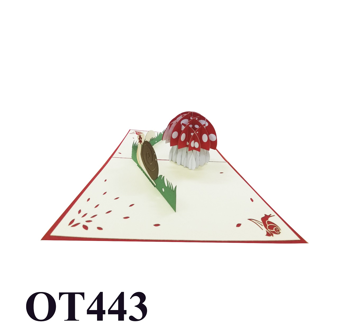 Mushroom Pop Up Card