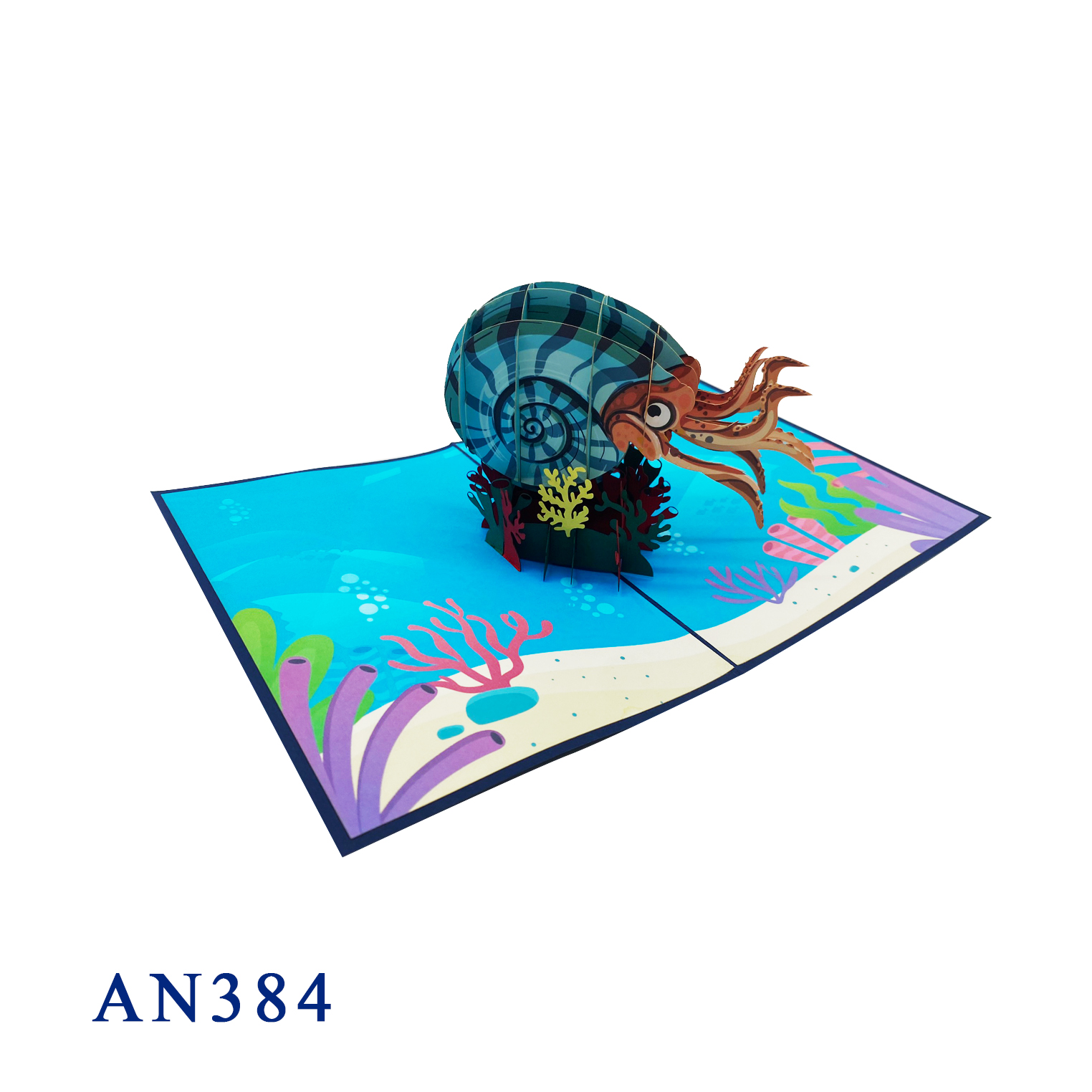 Nautilus Pompilius Pop Up Card