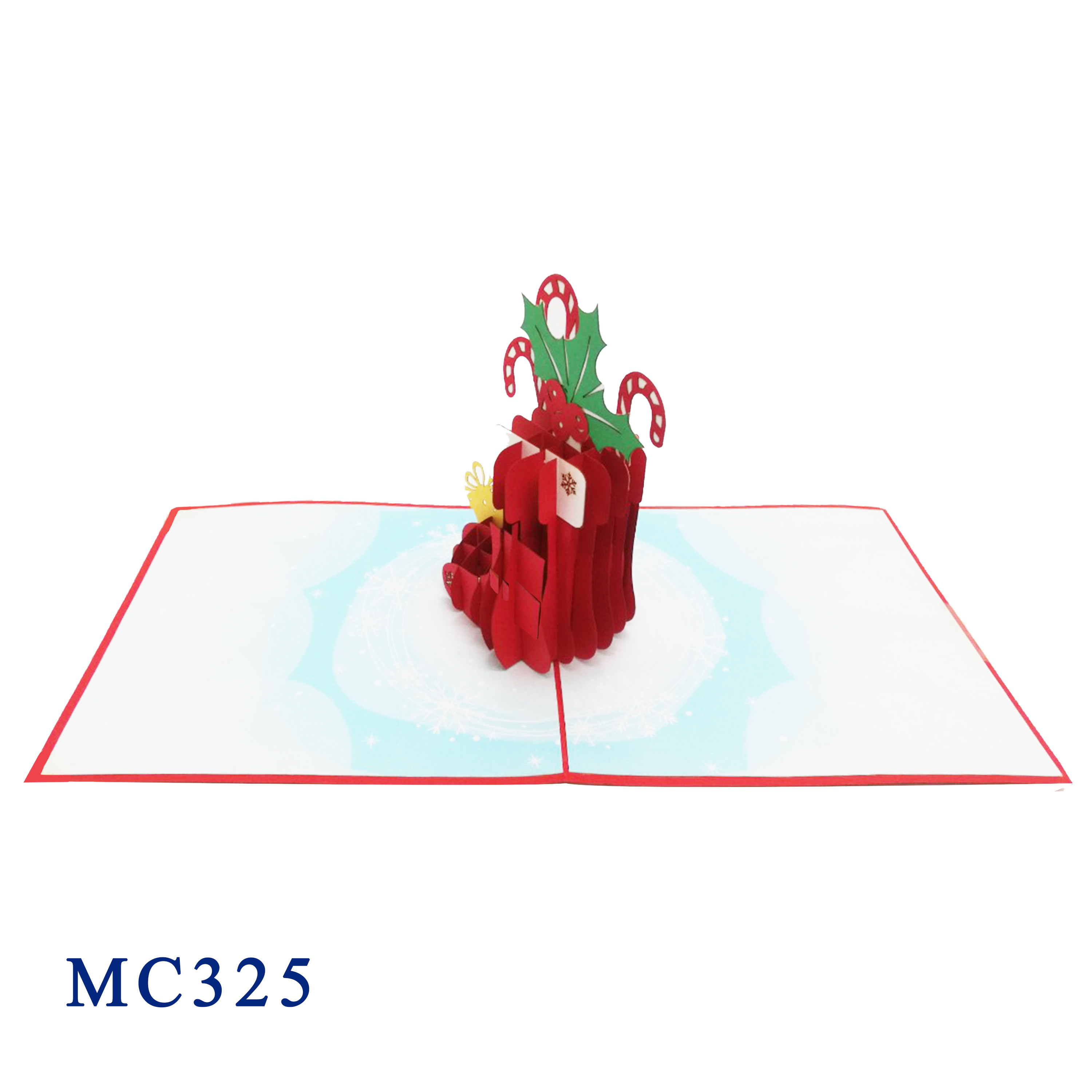 Christmas Sock Pop Up Card