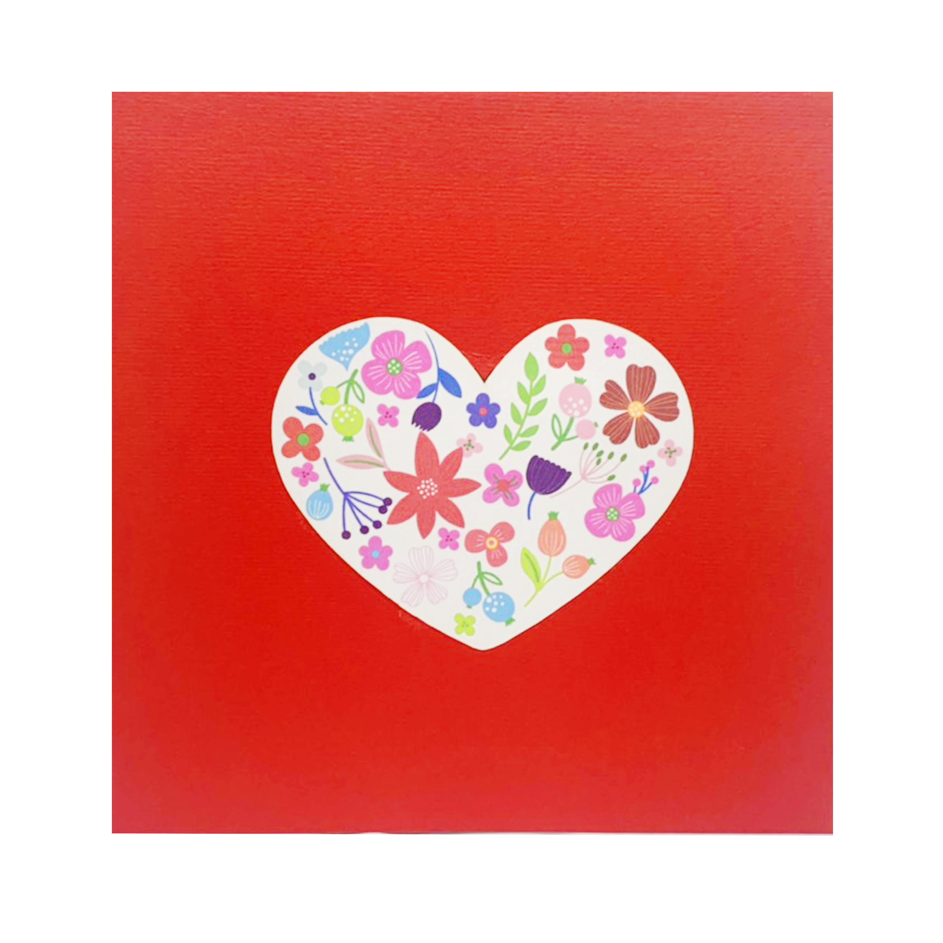 Love Heart Pop Up Card