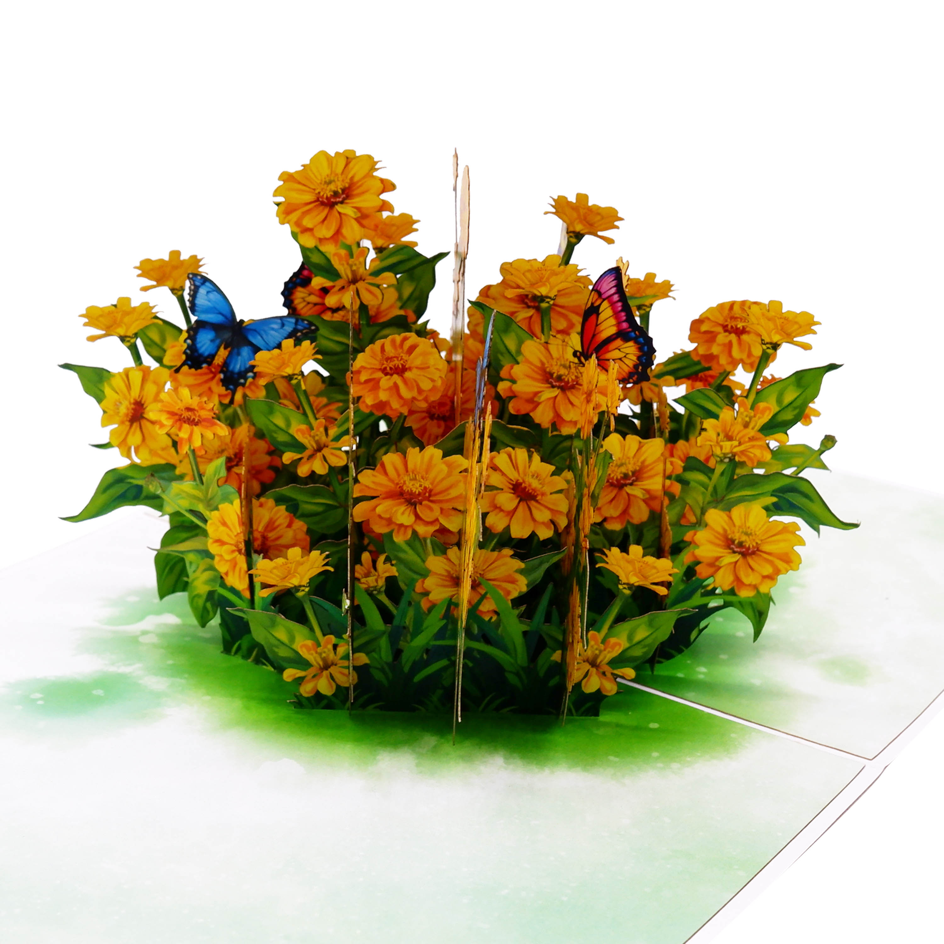 Yellow Daisy Flower Pop-Up Card