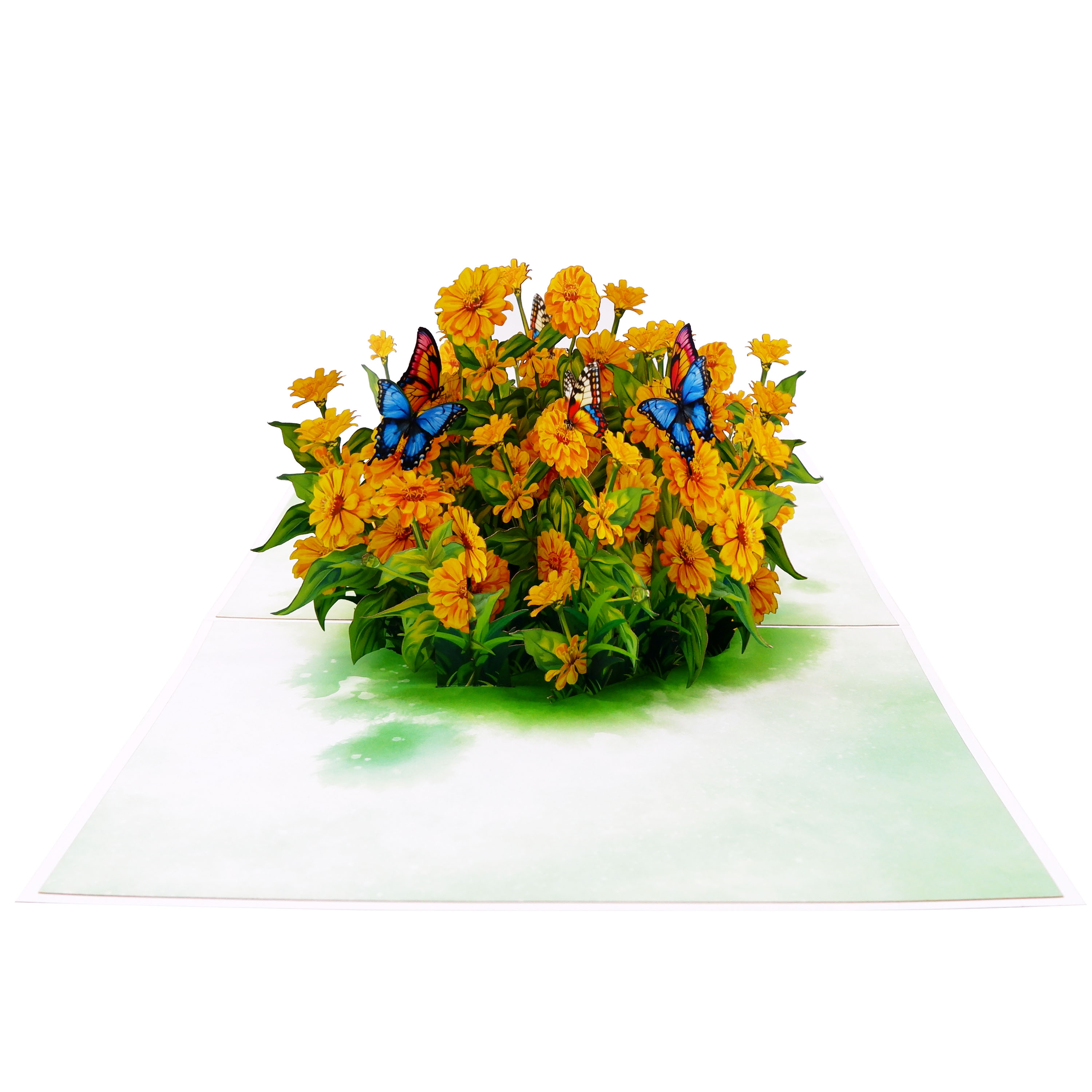 Yellow Daisy Flower Pop-Up Card