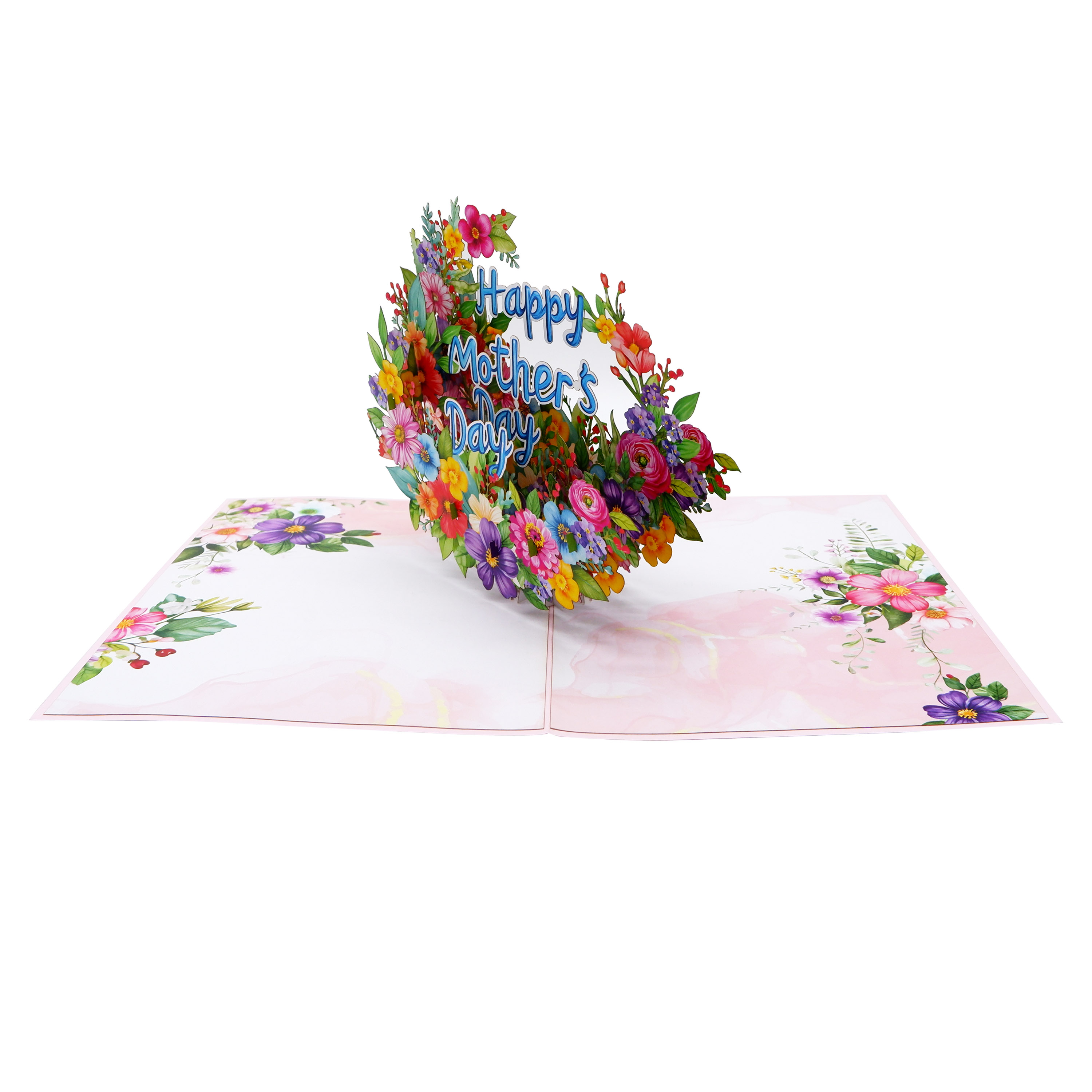 Happy Mother’s Day Floral Pop-Up Card – 3D Mother’s Day Greeting Card