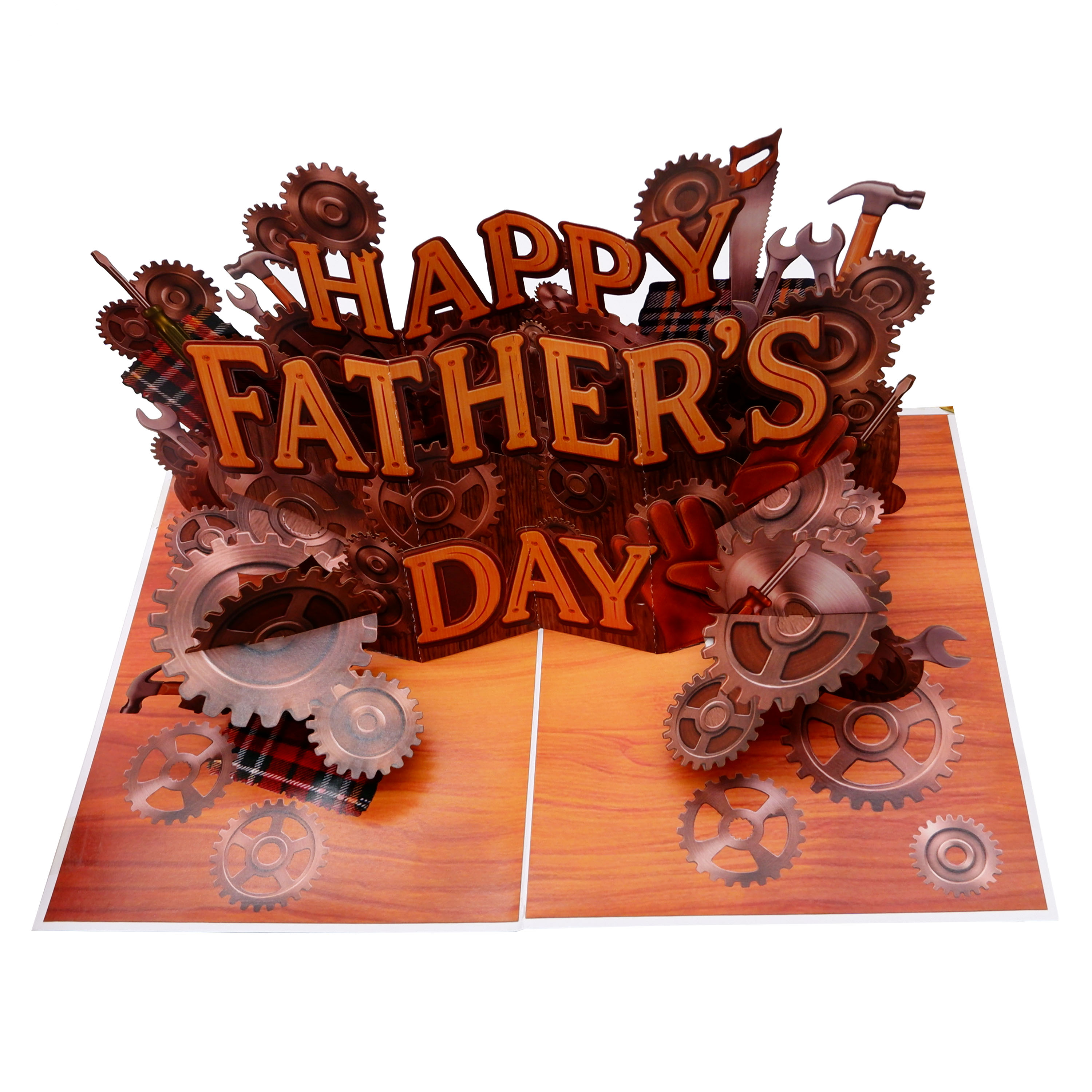 3D Happy Father’s Day Pop-Up Card – Handmade Greeting Card for Dad
