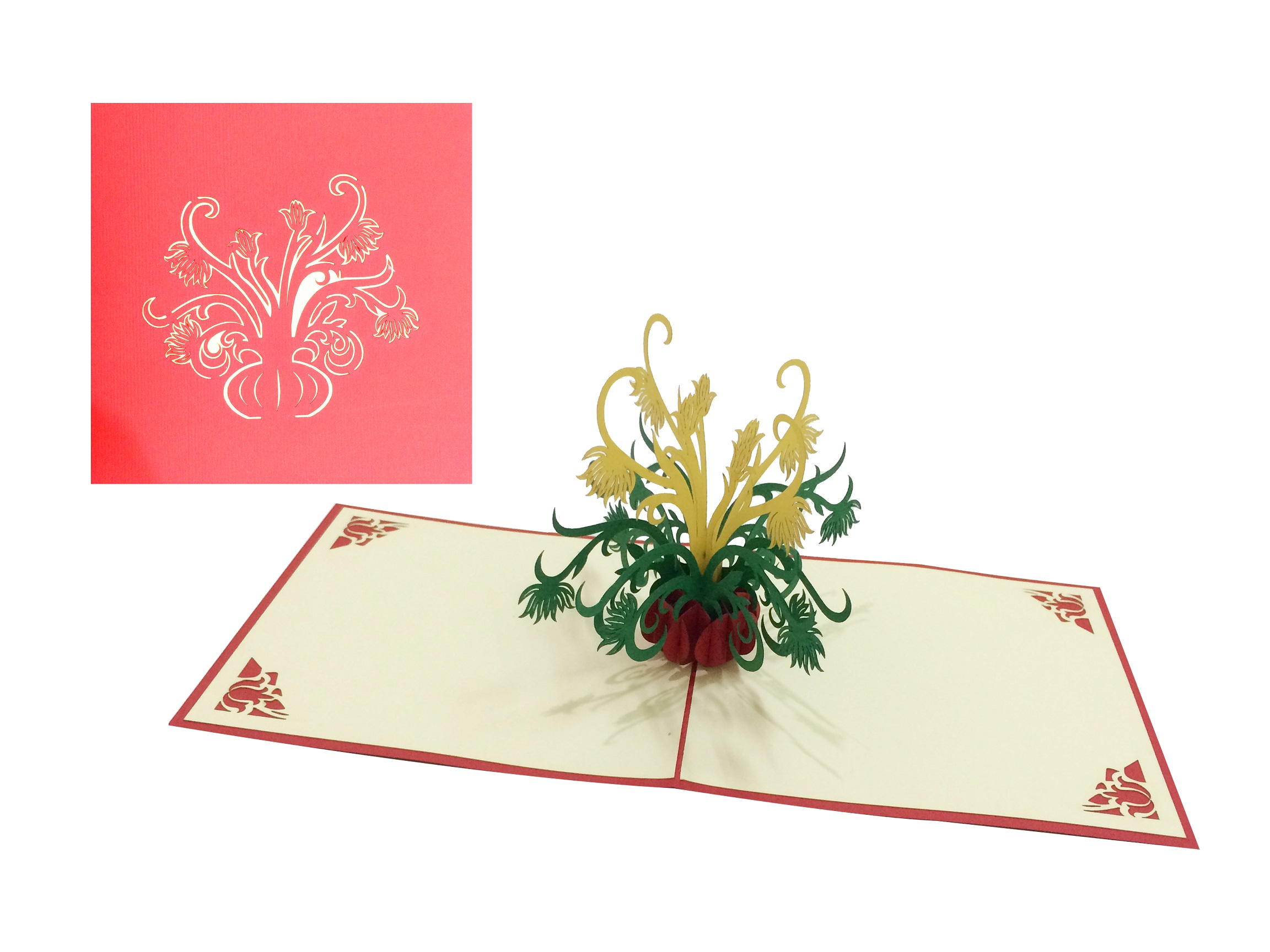 Daisy Pop Up Card