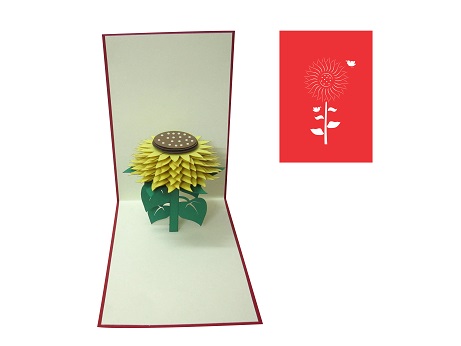 Sunflower Pop Up Card