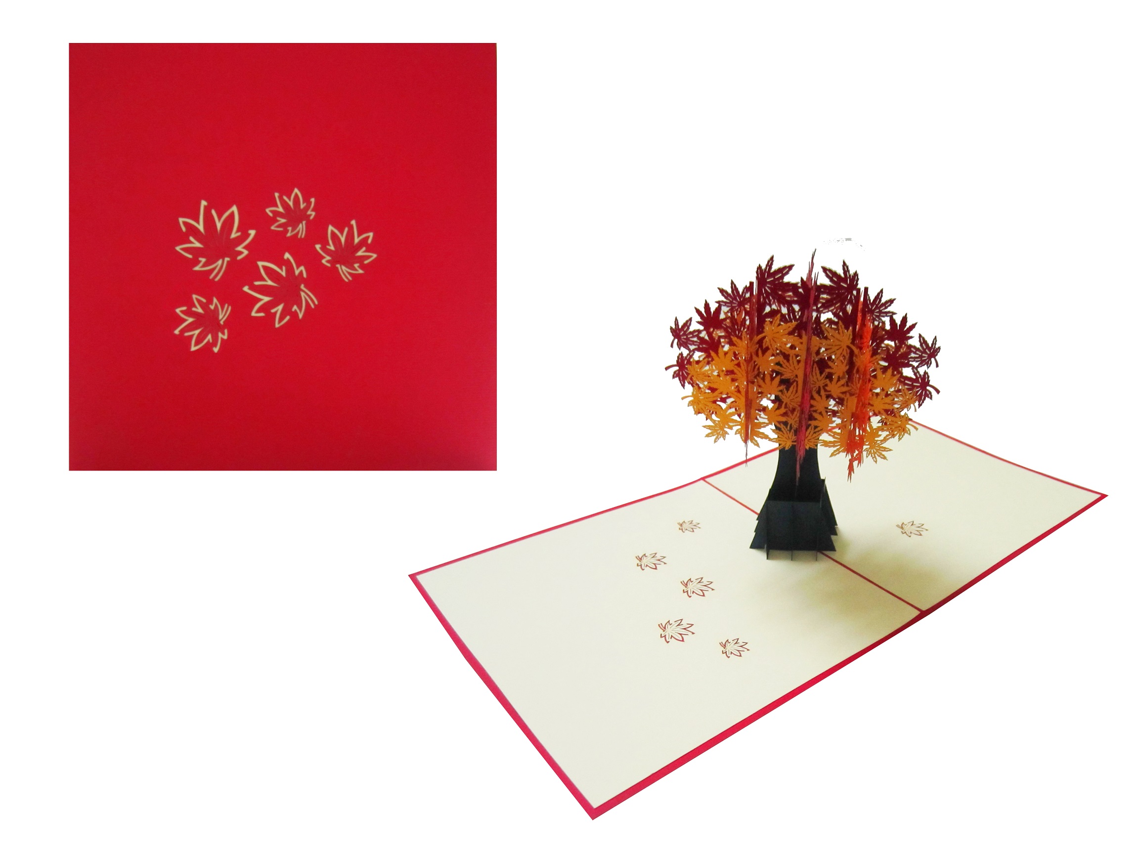 Maple Tree Pop Up Card