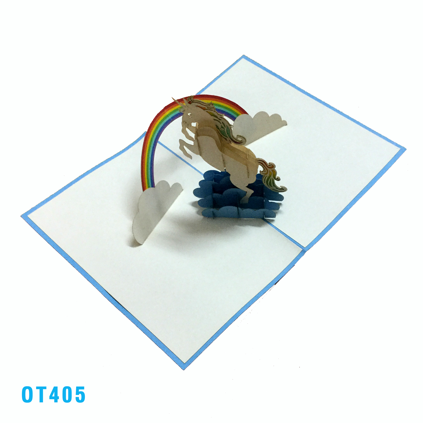 Unicorn 3D Pop Up Card