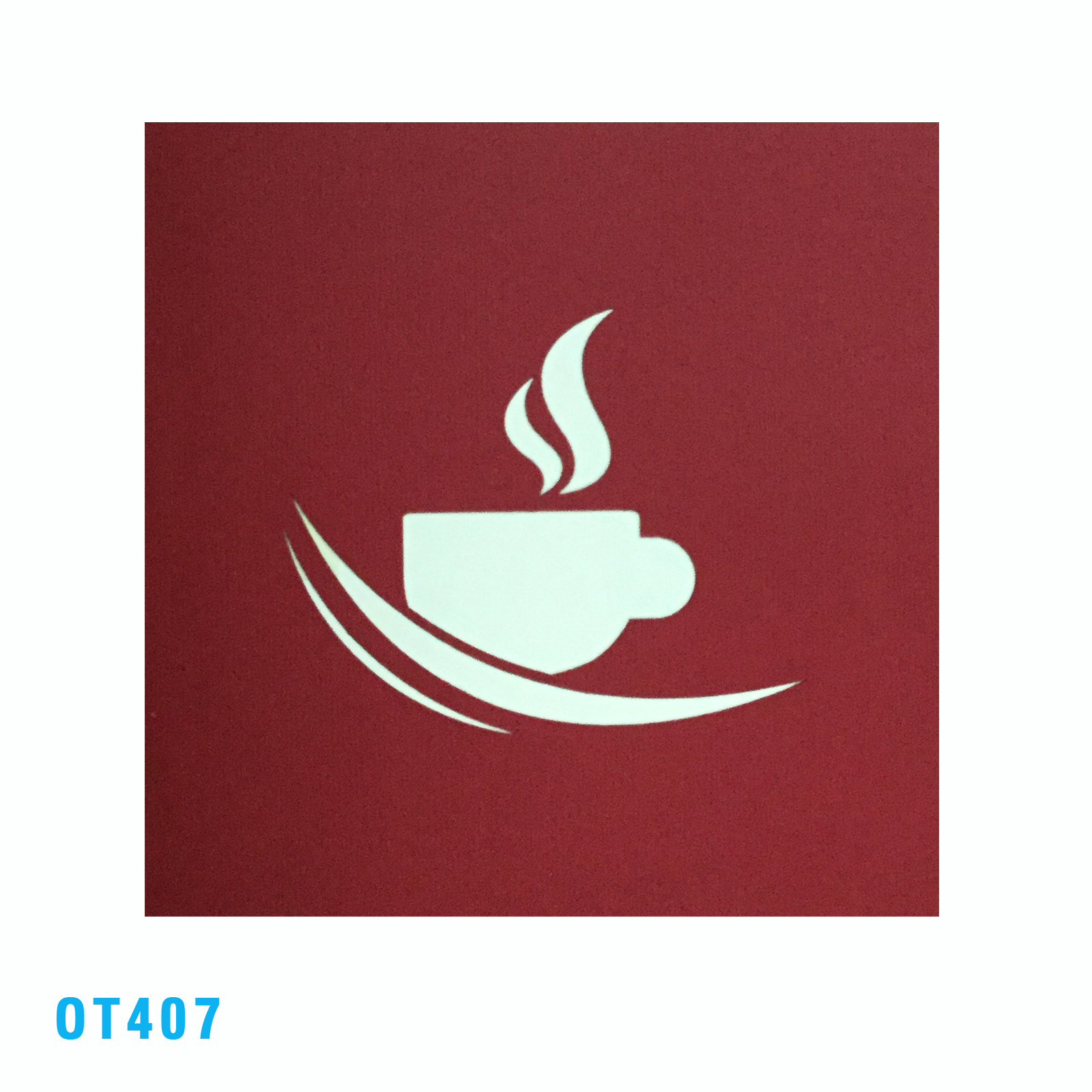 Coffee Latte Cup Pop Up Card