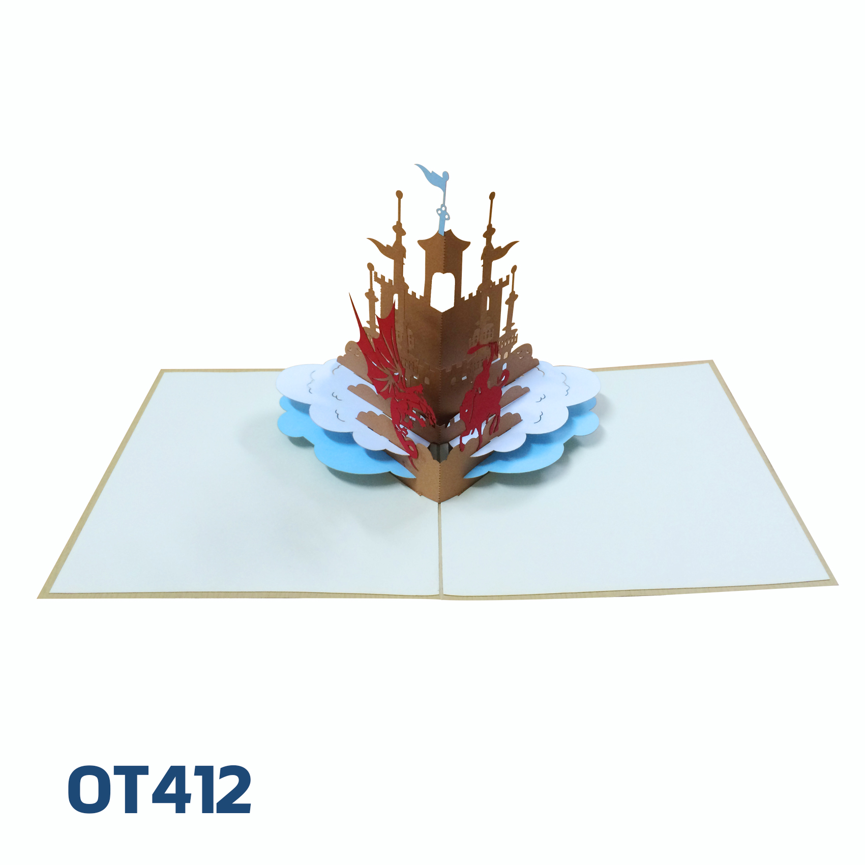 CASTLE POP UP CARD