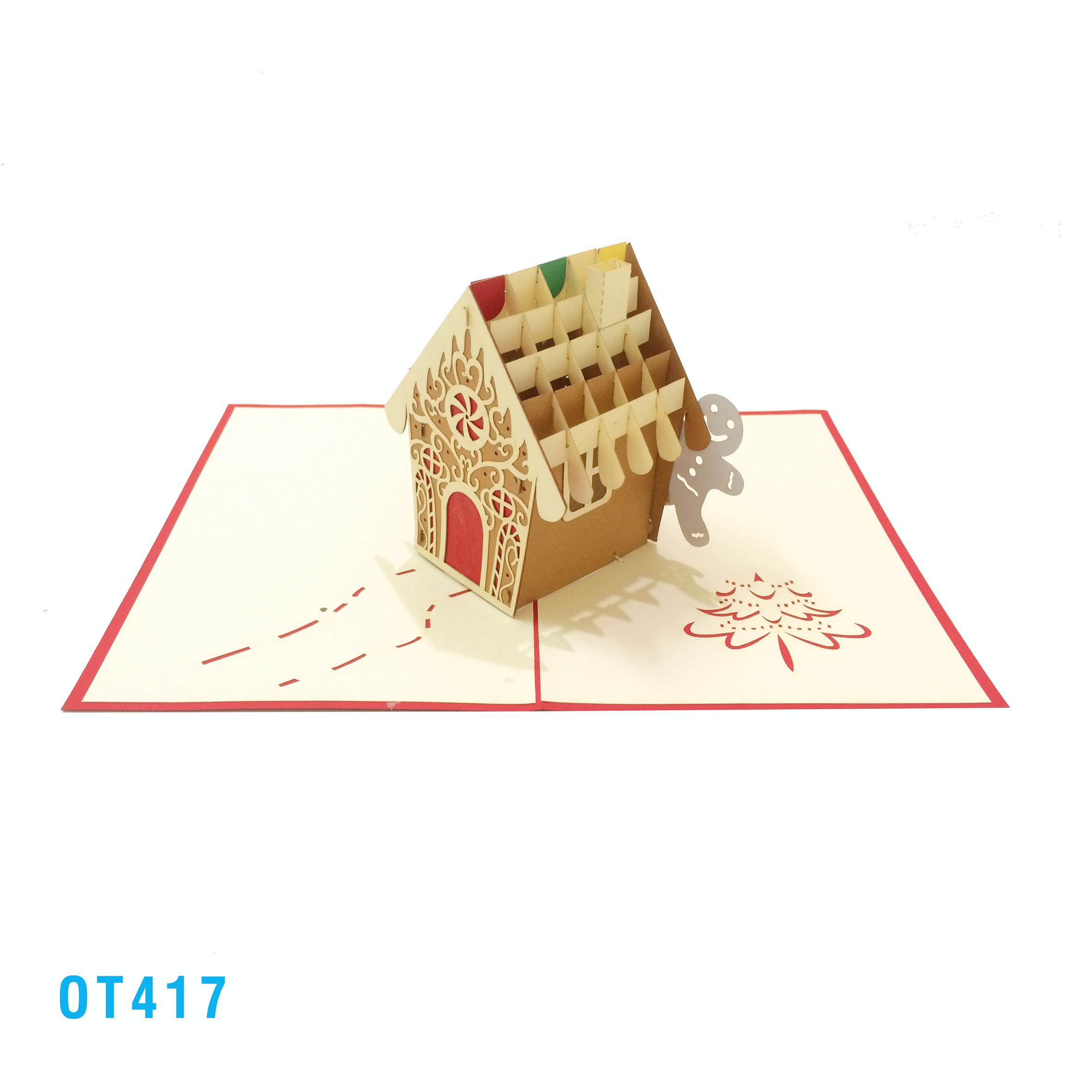 Ginger House Noel Pop Up Card