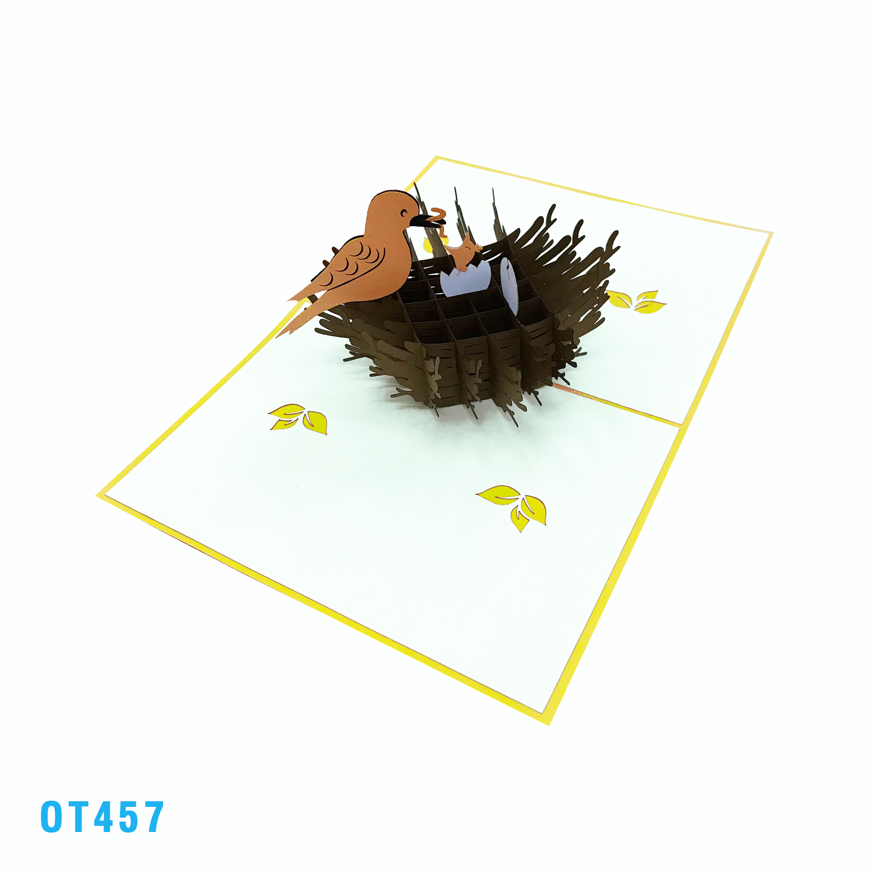 Bird Nest Pop Up Card