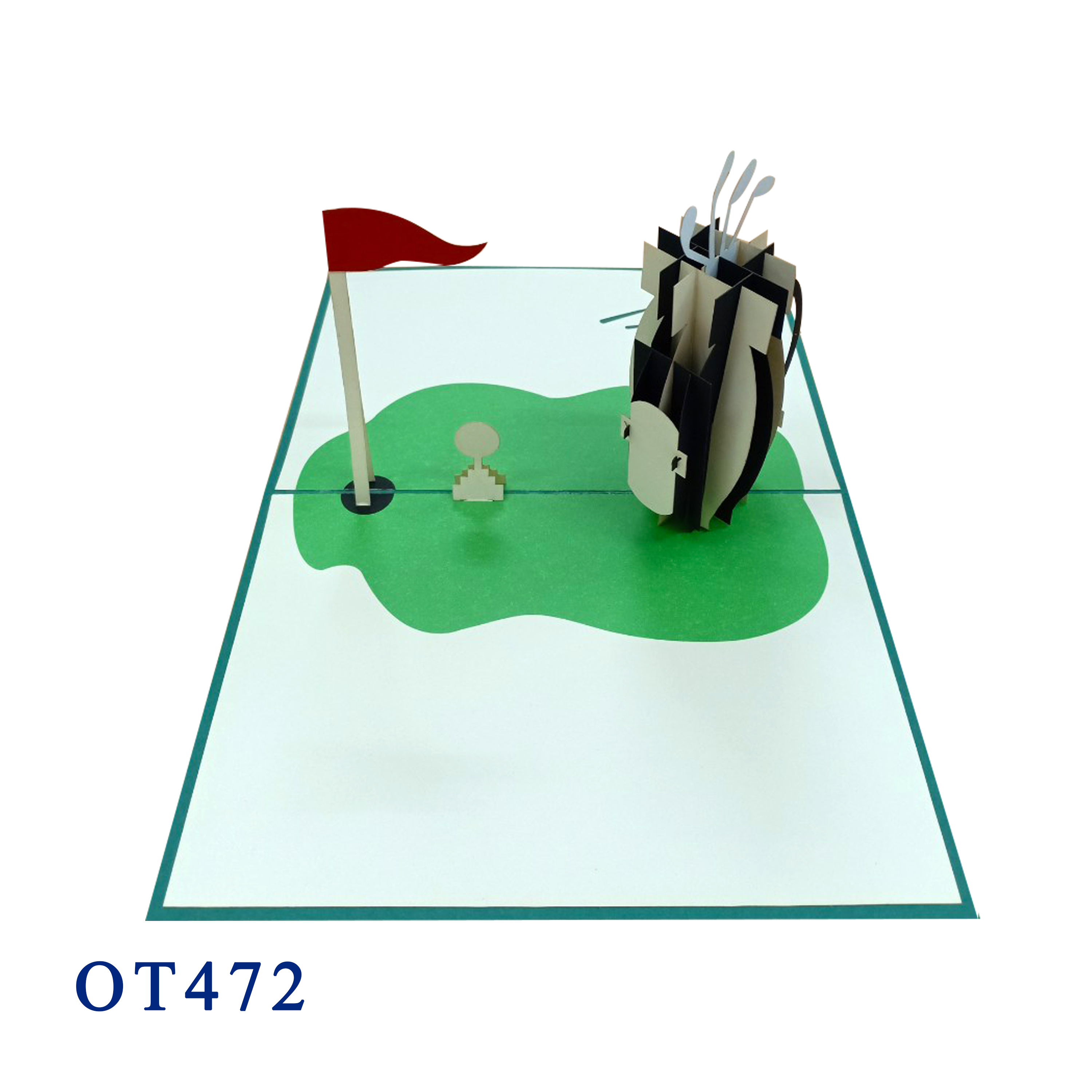 Golf Pop Up Card