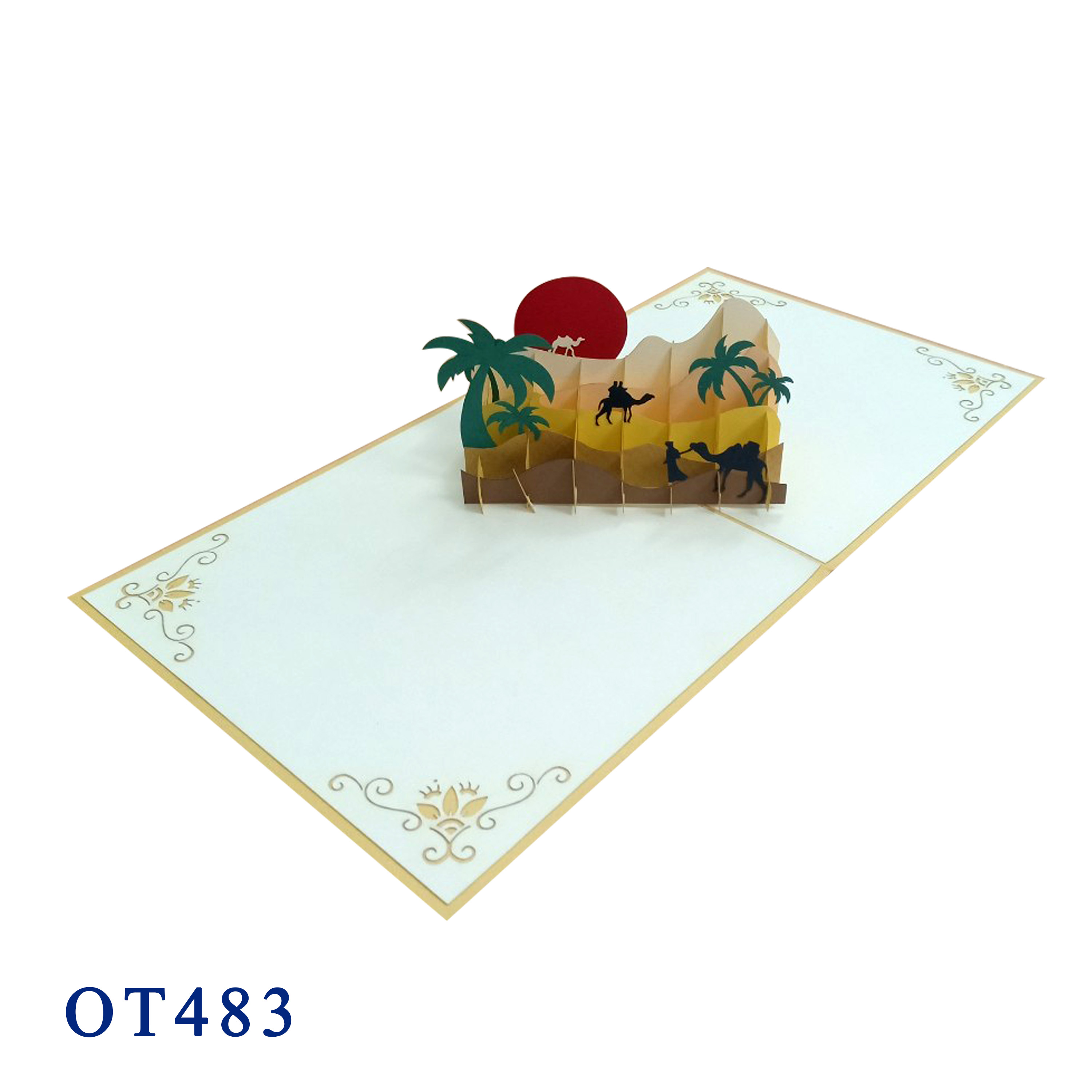Dubai Pop Up Card