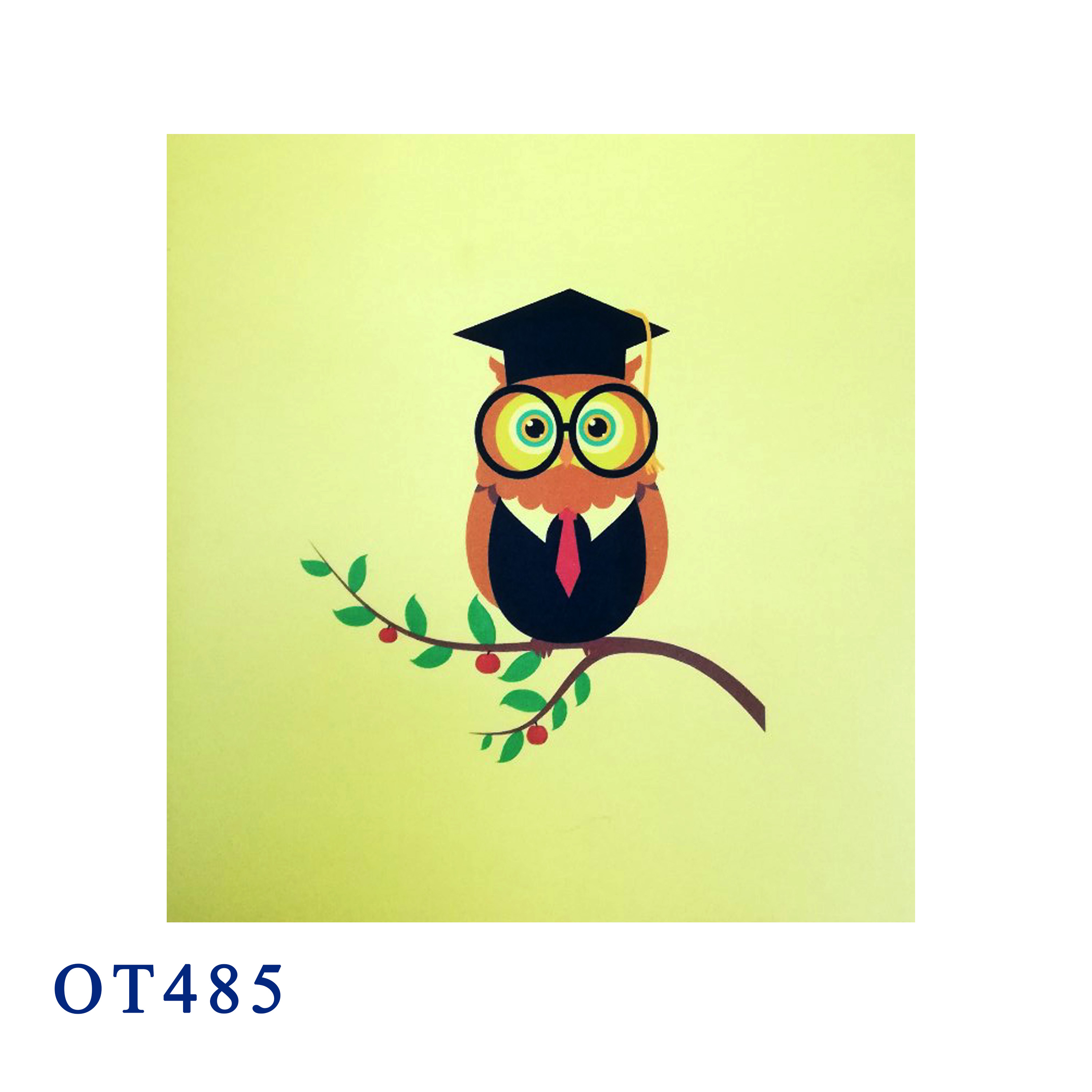 Graduated Owl Pop Up Card