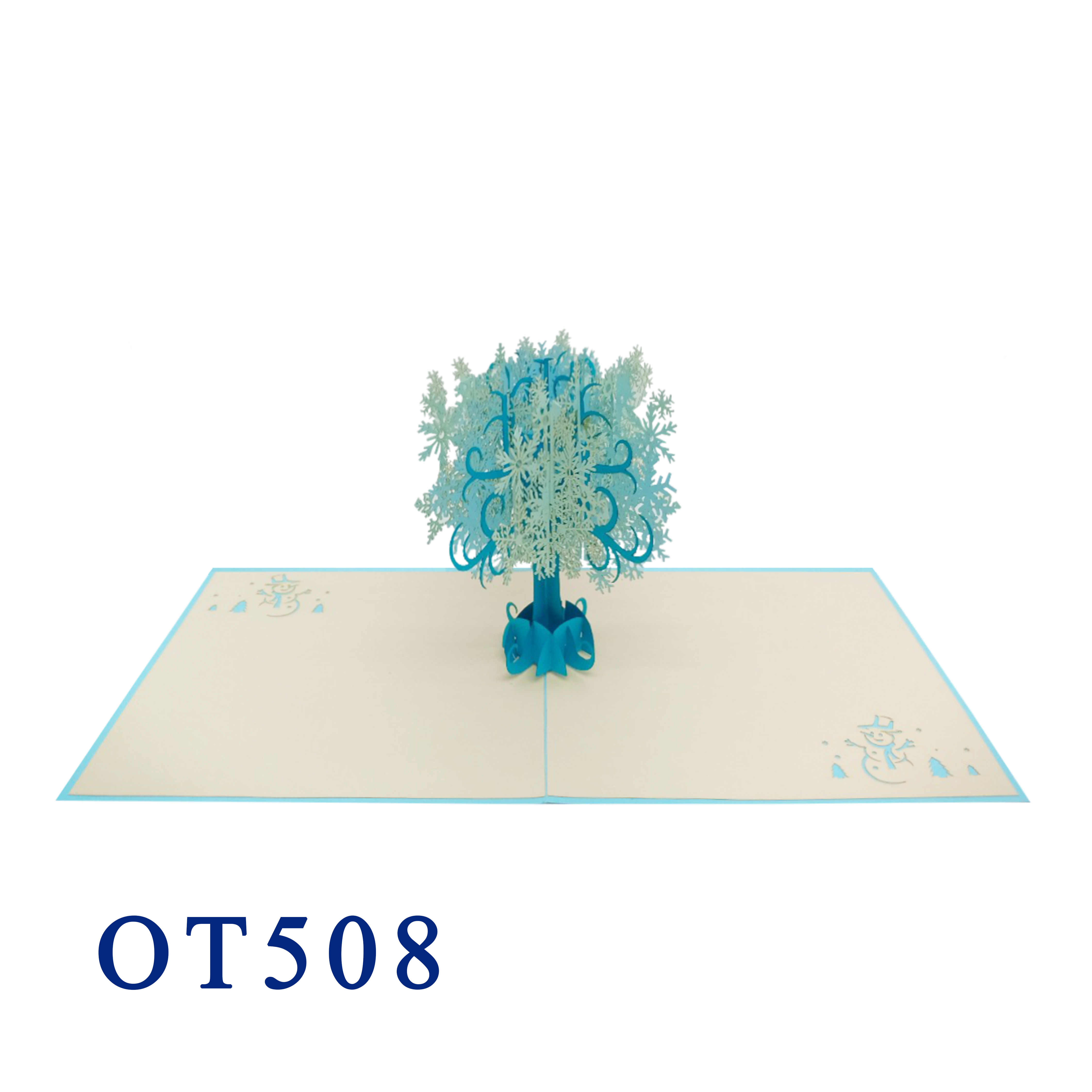 Snowflake Pop Up Card
