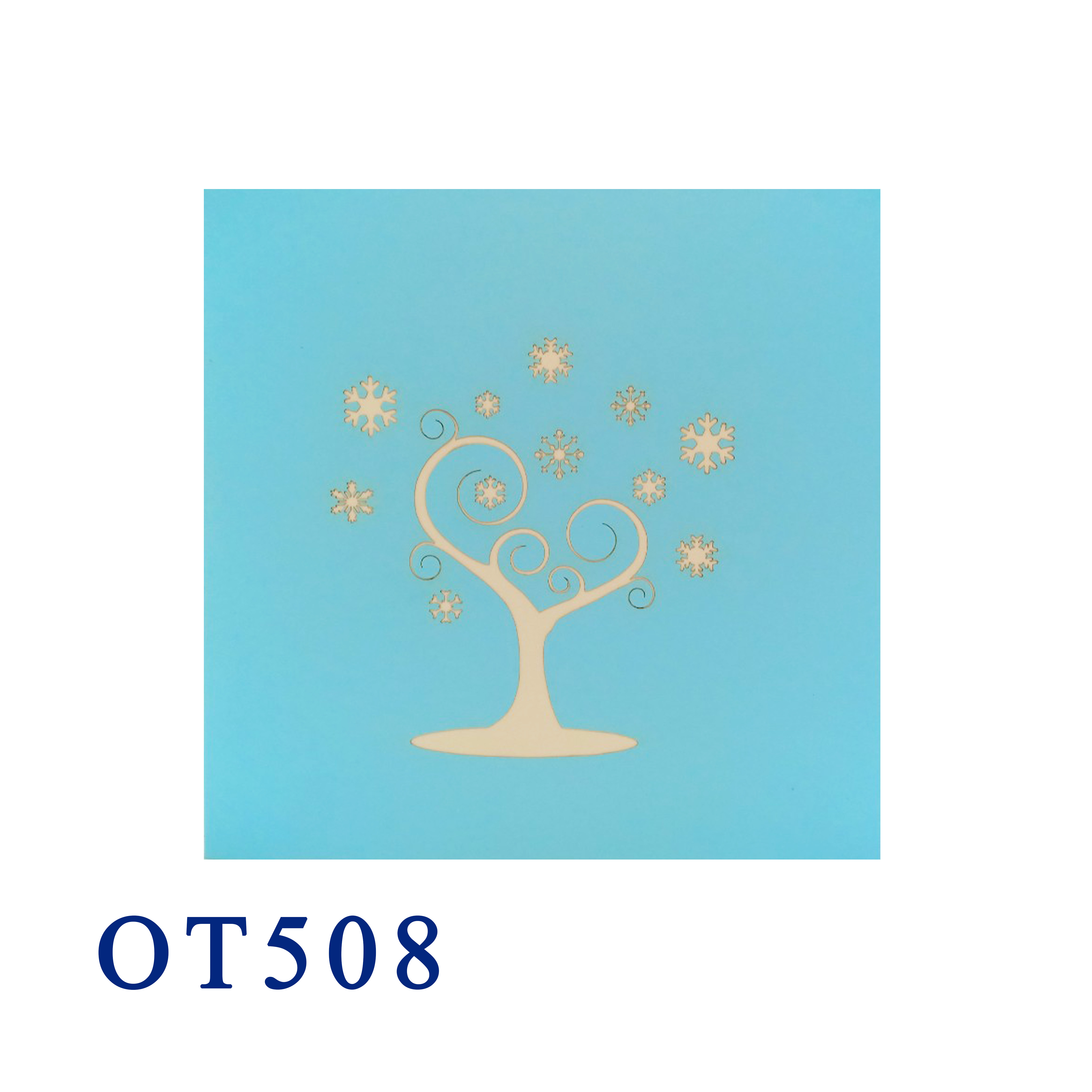 Snowflake Pop Up Card