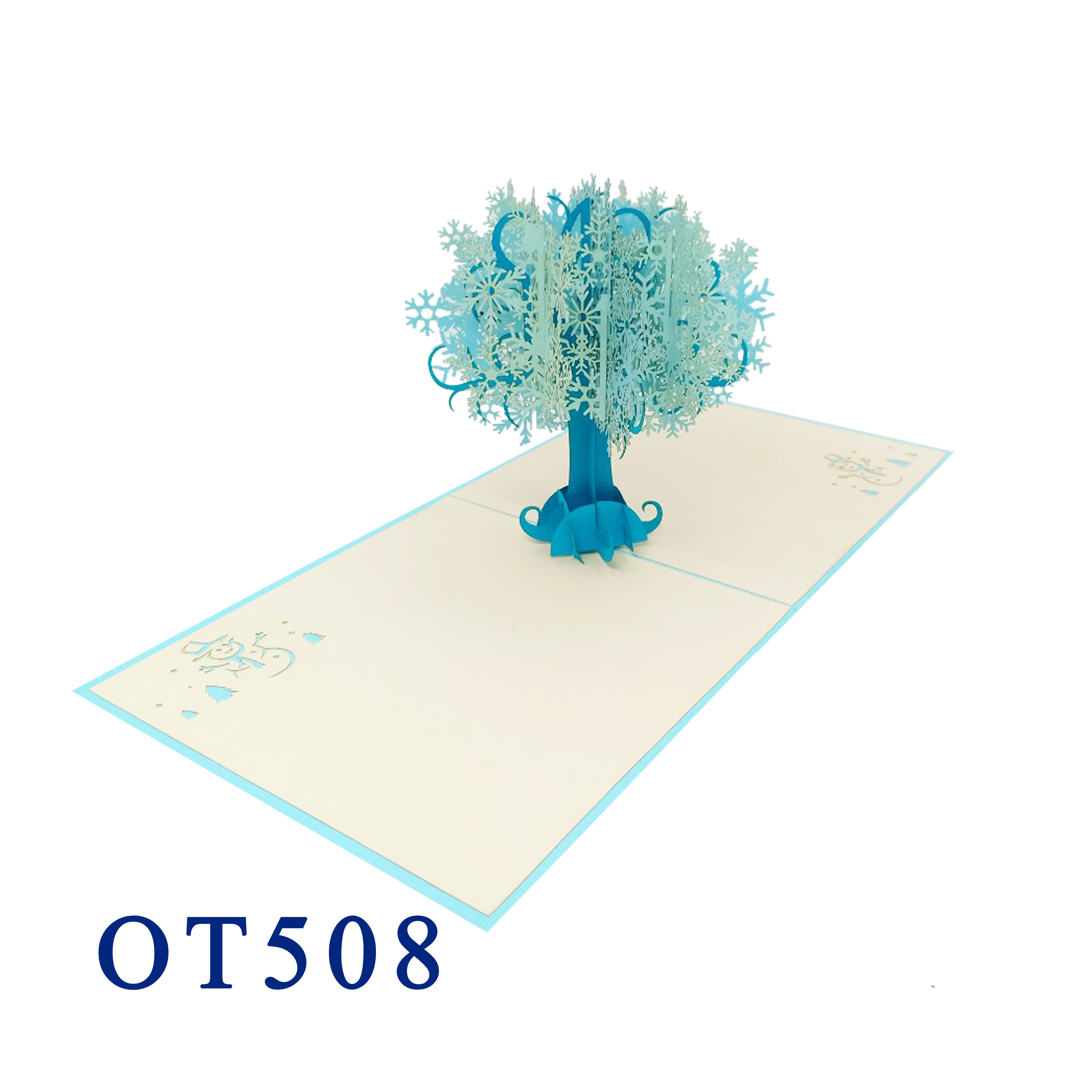 Snowflake Pop Up Card