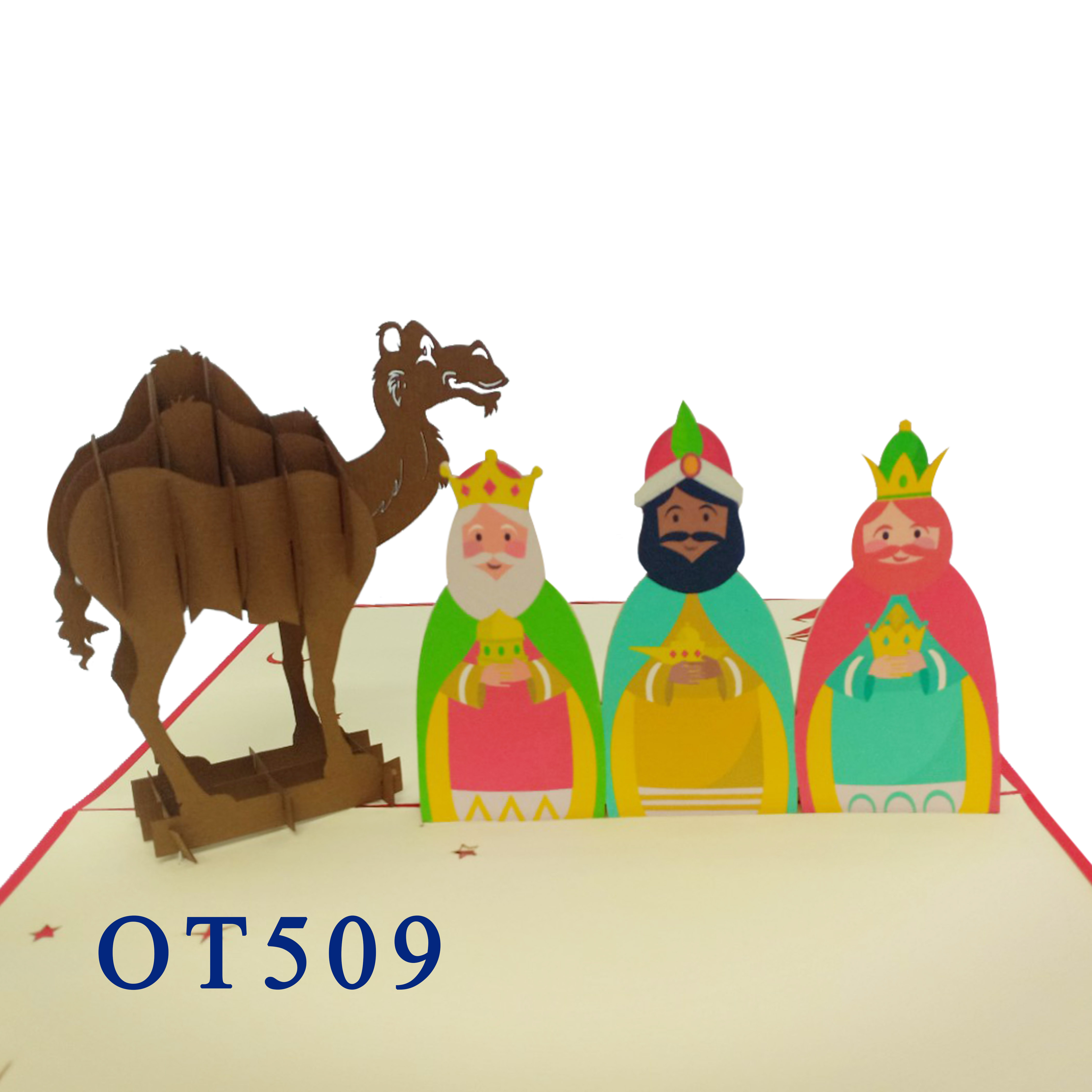 3 Kings Noel Pop Up Card