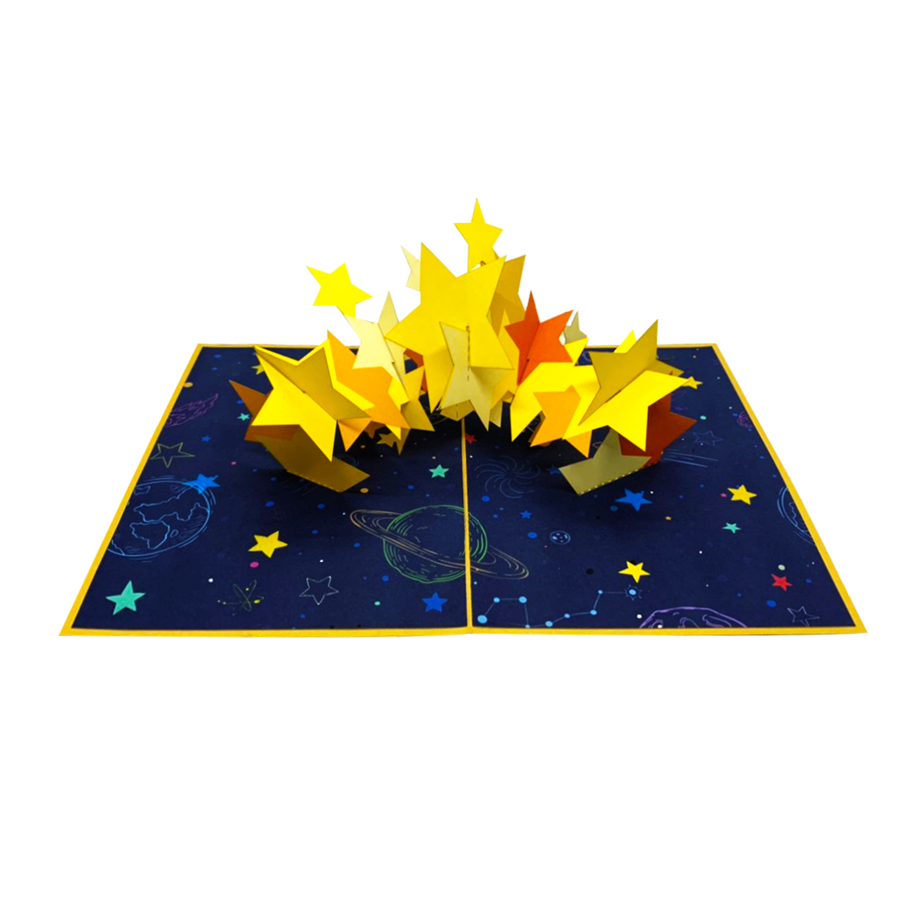 Stars Pop Up Card