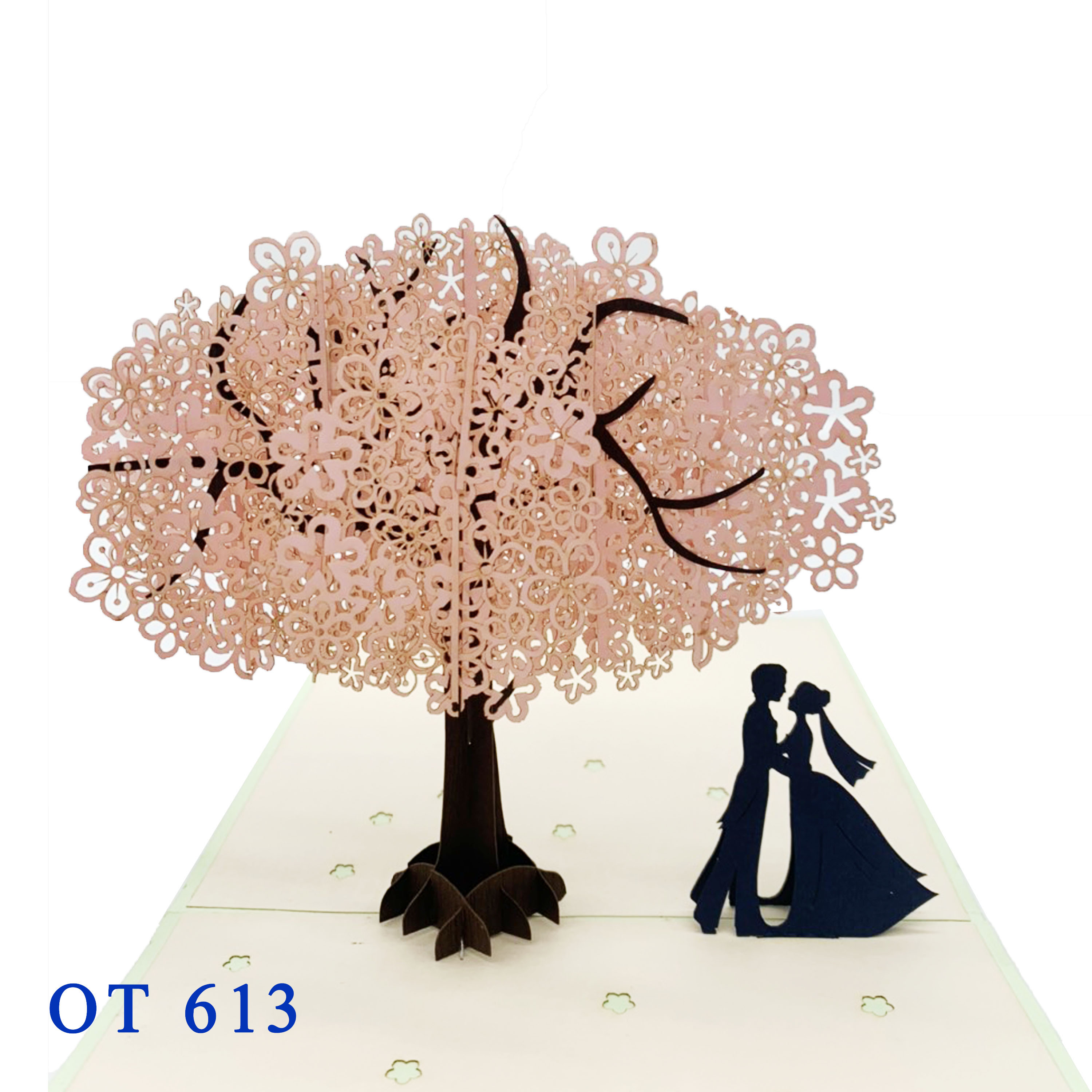 Cherry Blossom Tree Pop Up Card