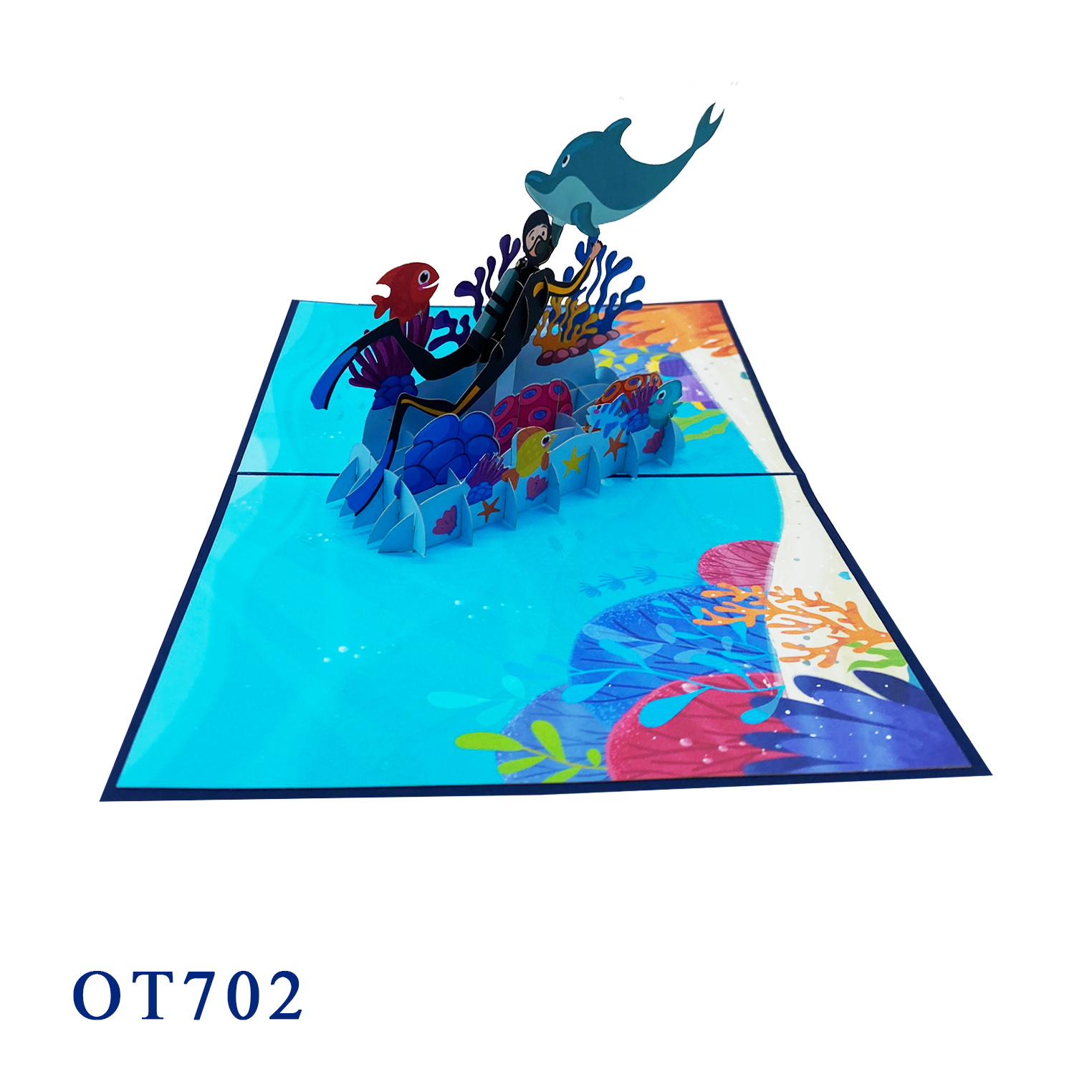 Under The Sea Pop Up Card