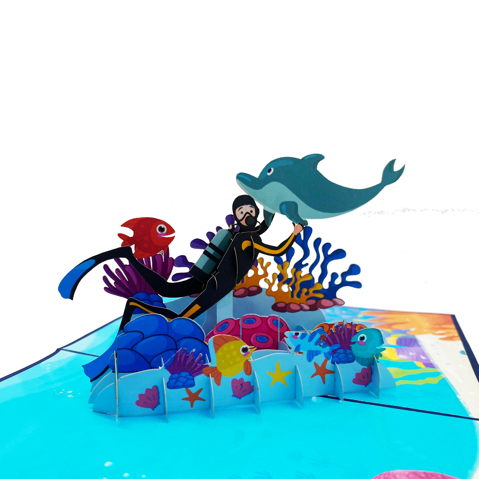 Under The Sea Pop Up Card