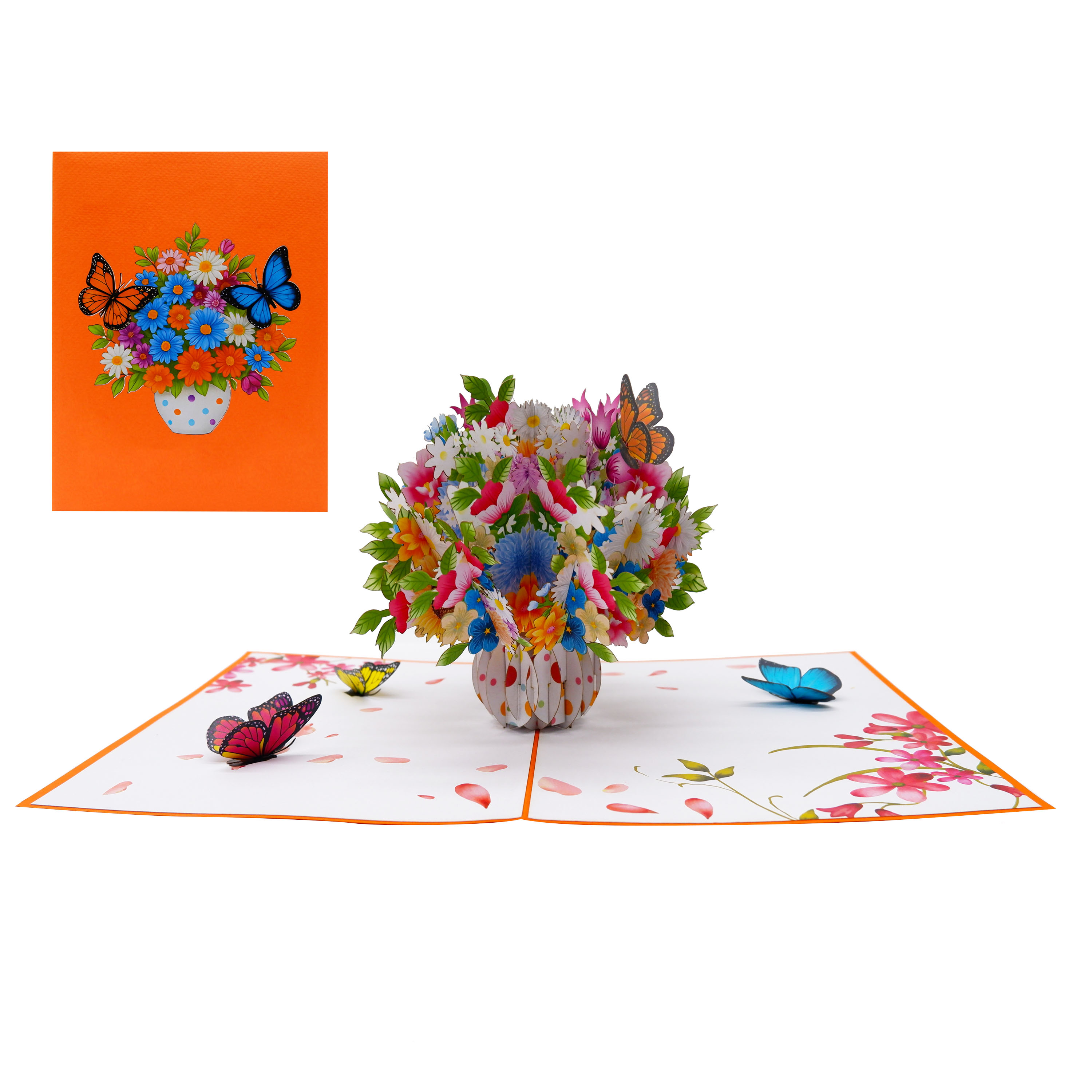 Flower Bouquet Pop-Up Card