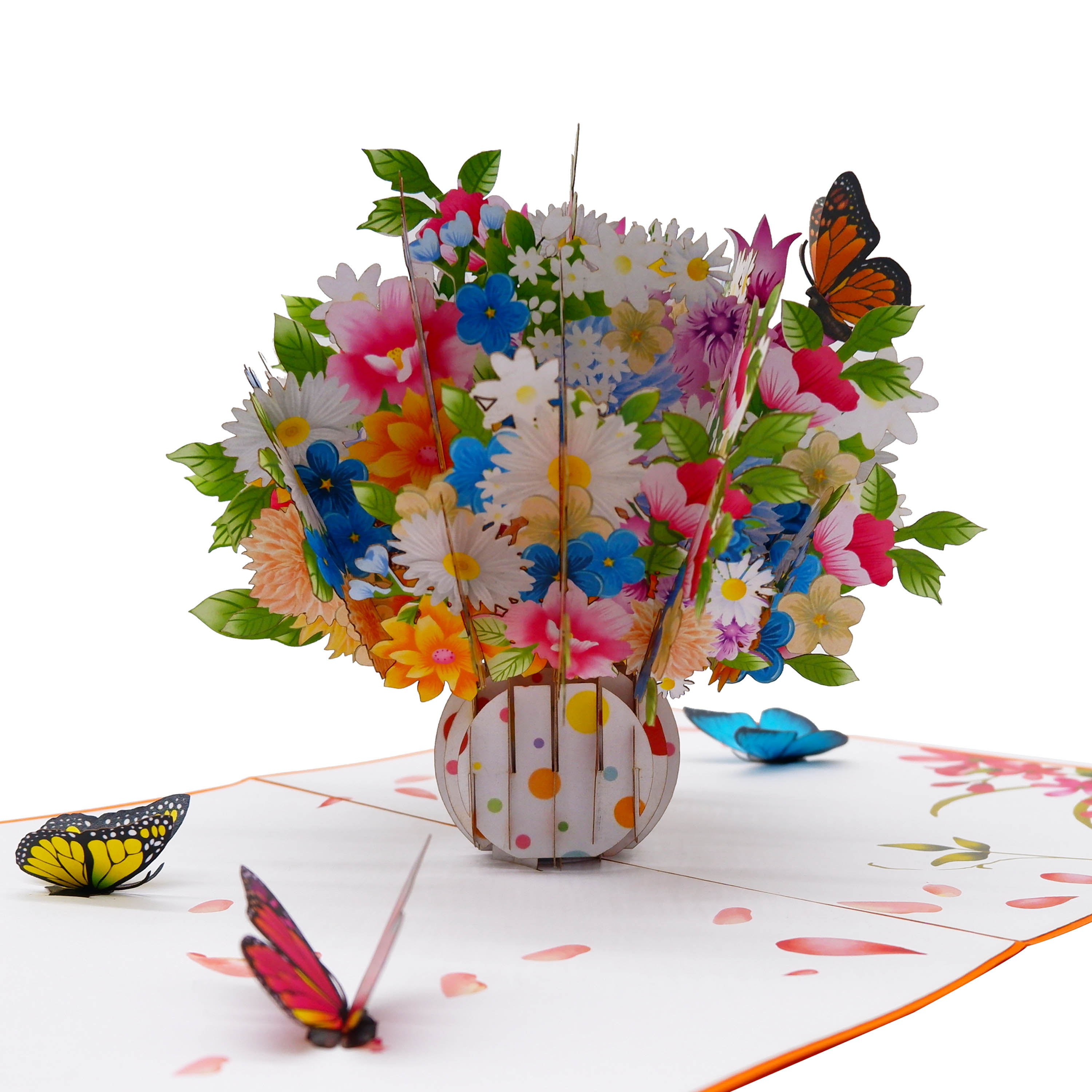 Flower Bouquet Pop-Up Card