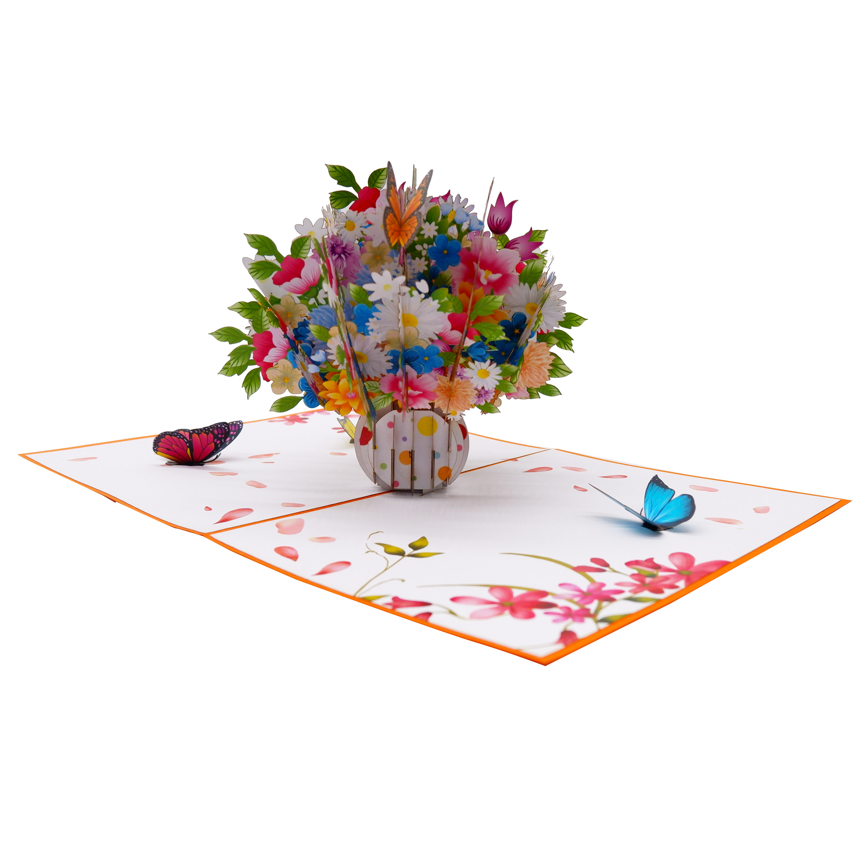 Flower Bouquet Pop-Up Card
