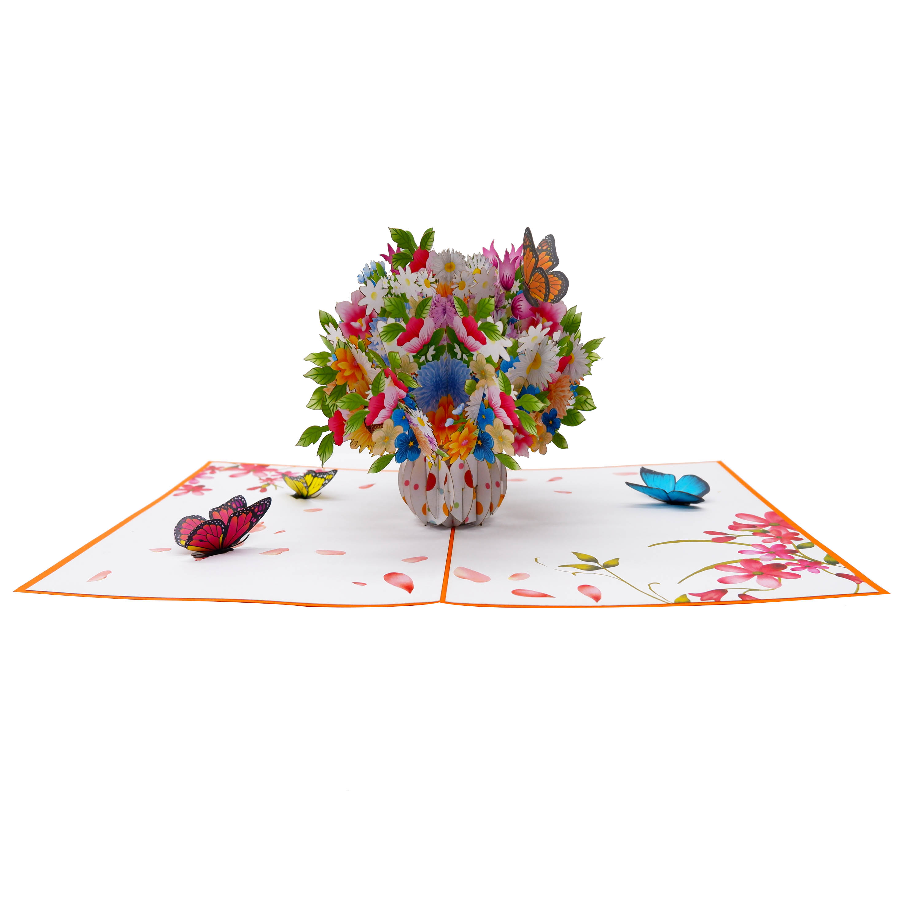 Flower Bouquet Pop-Up Card