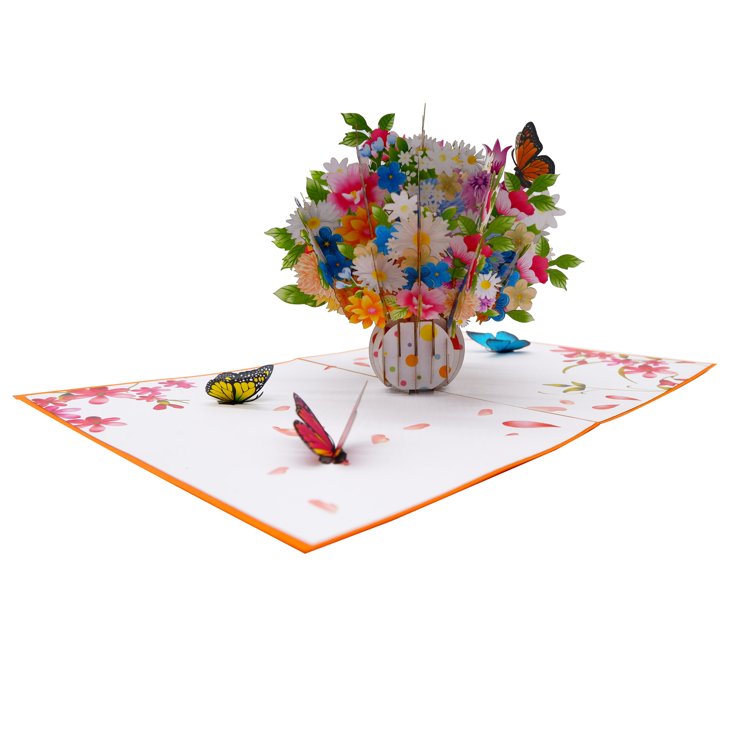 Flower Bouquet Pop-Up Card