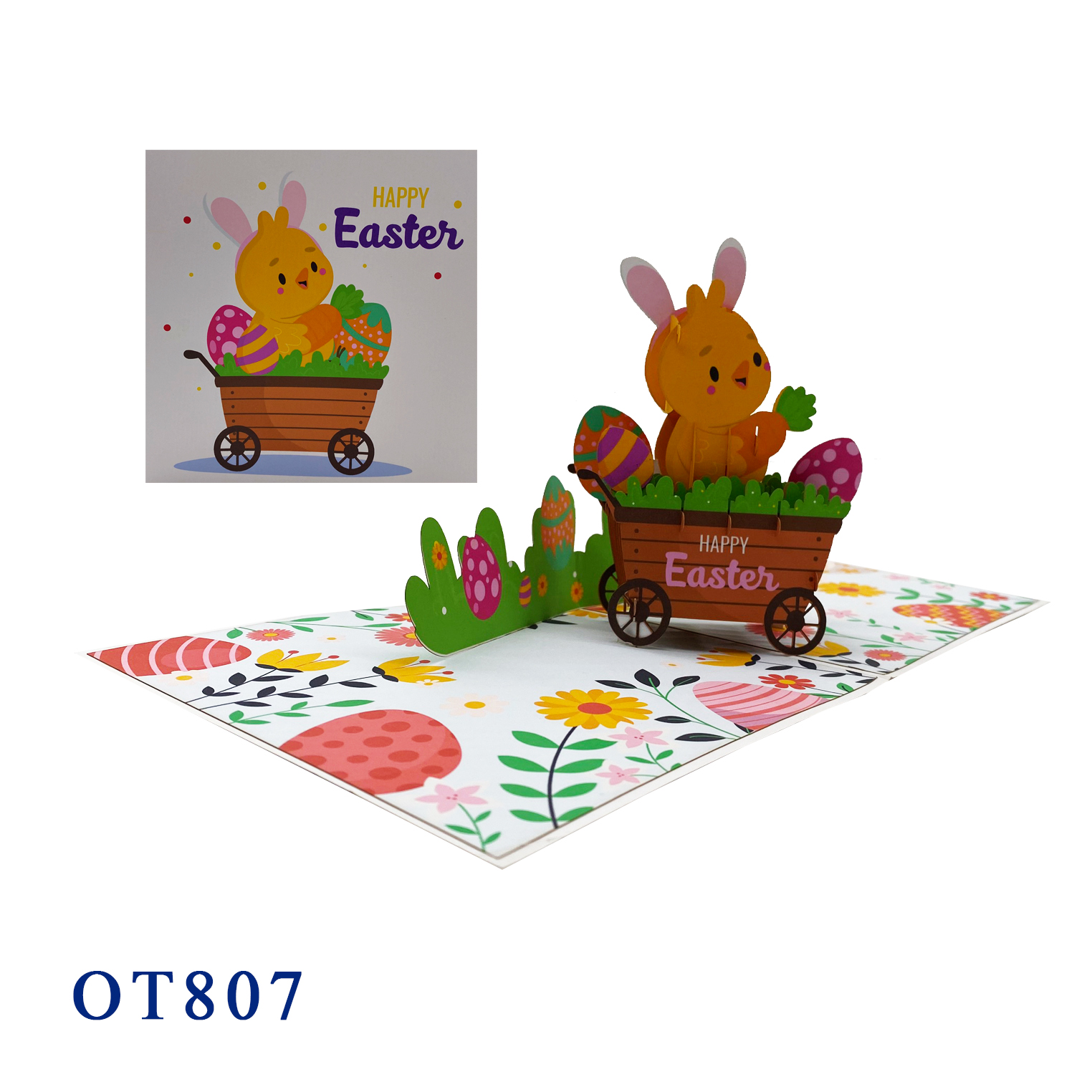 Happy Easter Pop Up Card