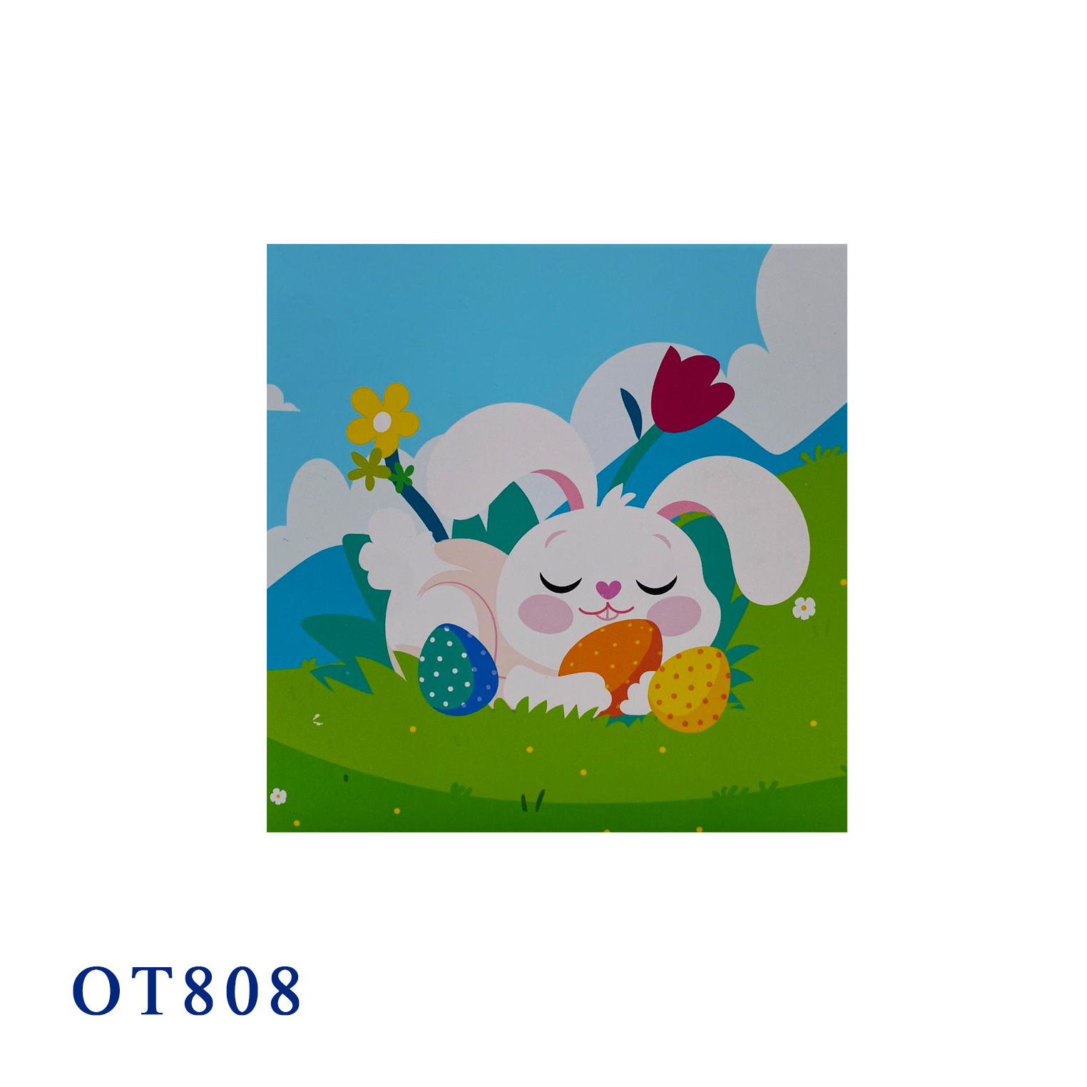 Bunny Easter Pop Up Card