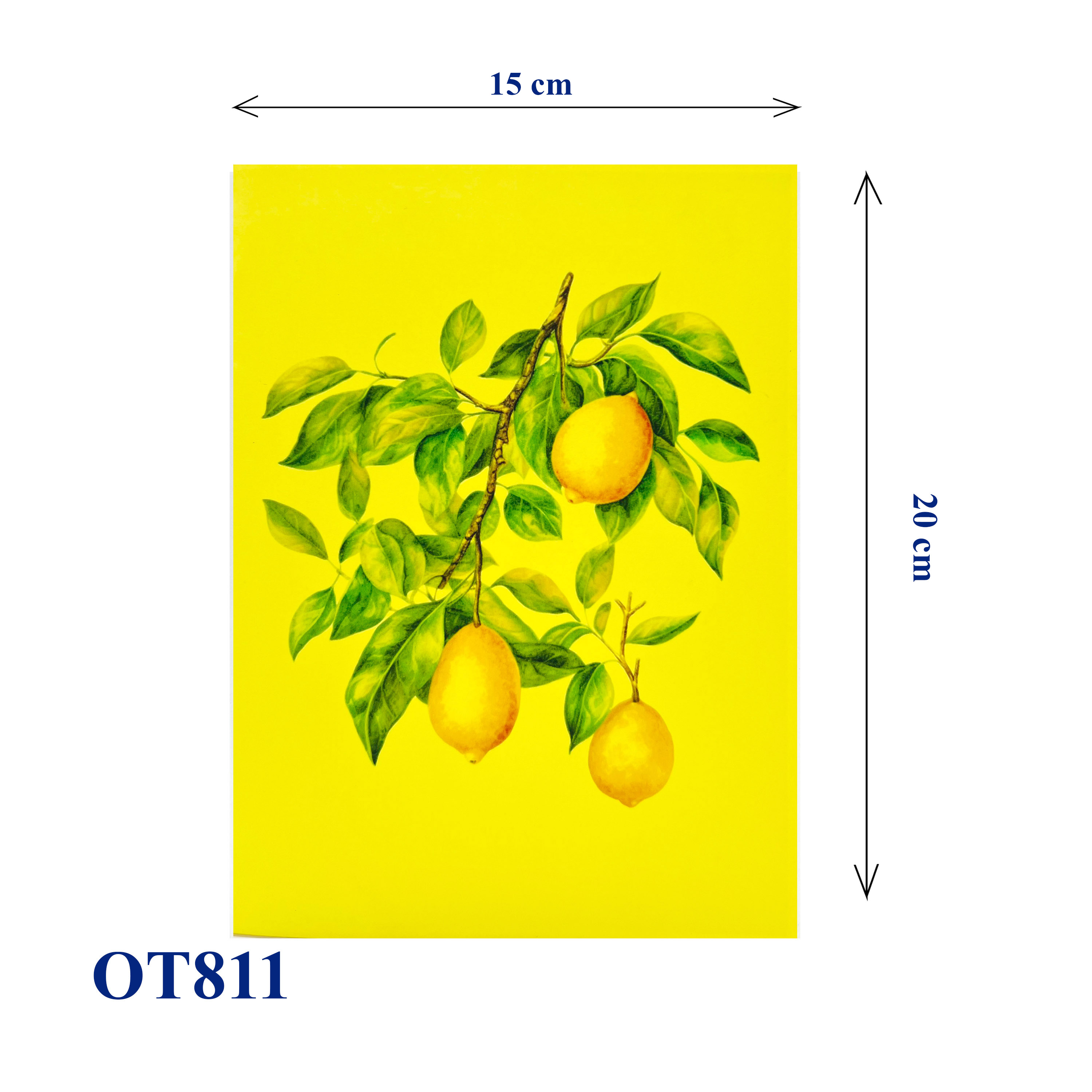 Lemon Tree Pop Up Card