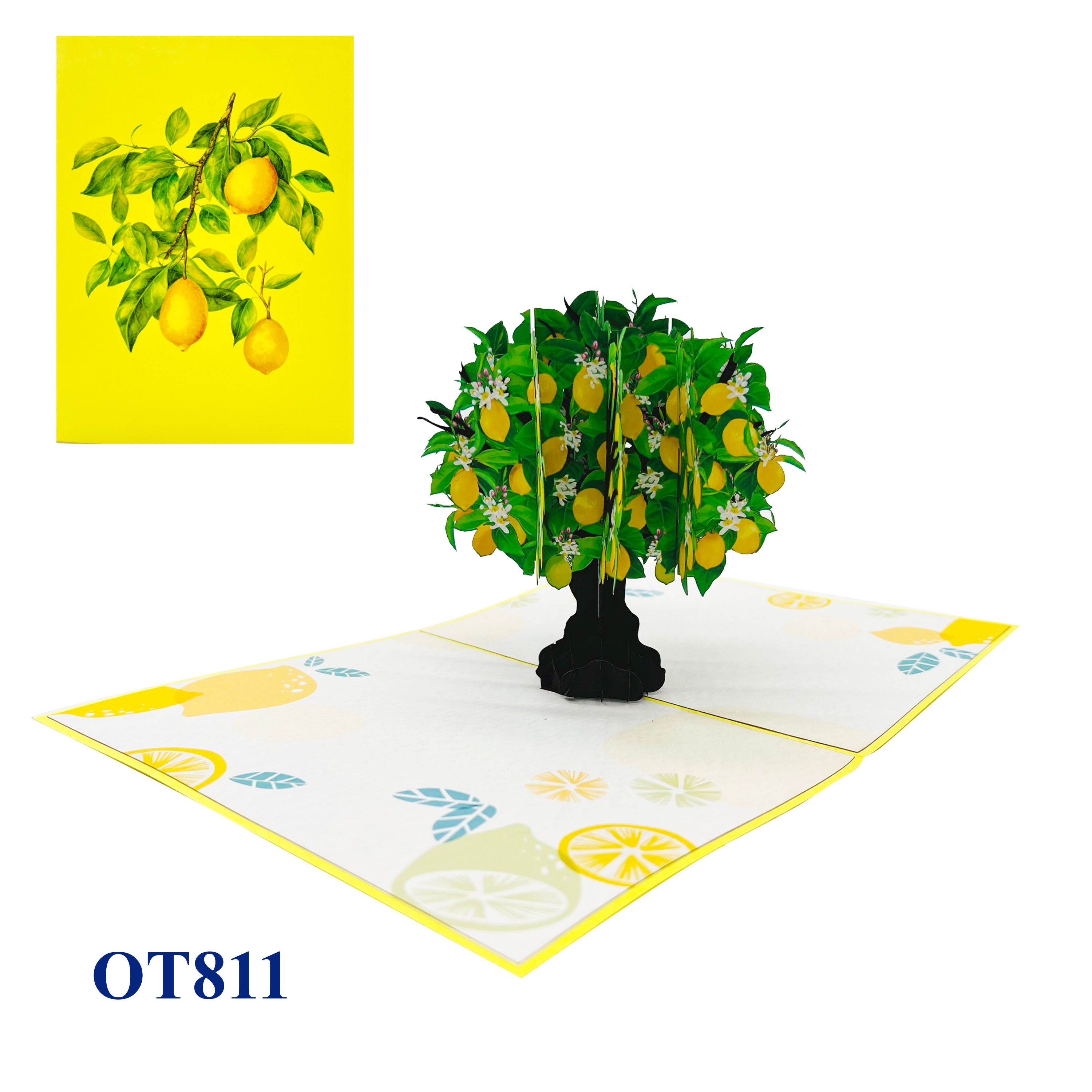 Lemon Tree Pop Up Card