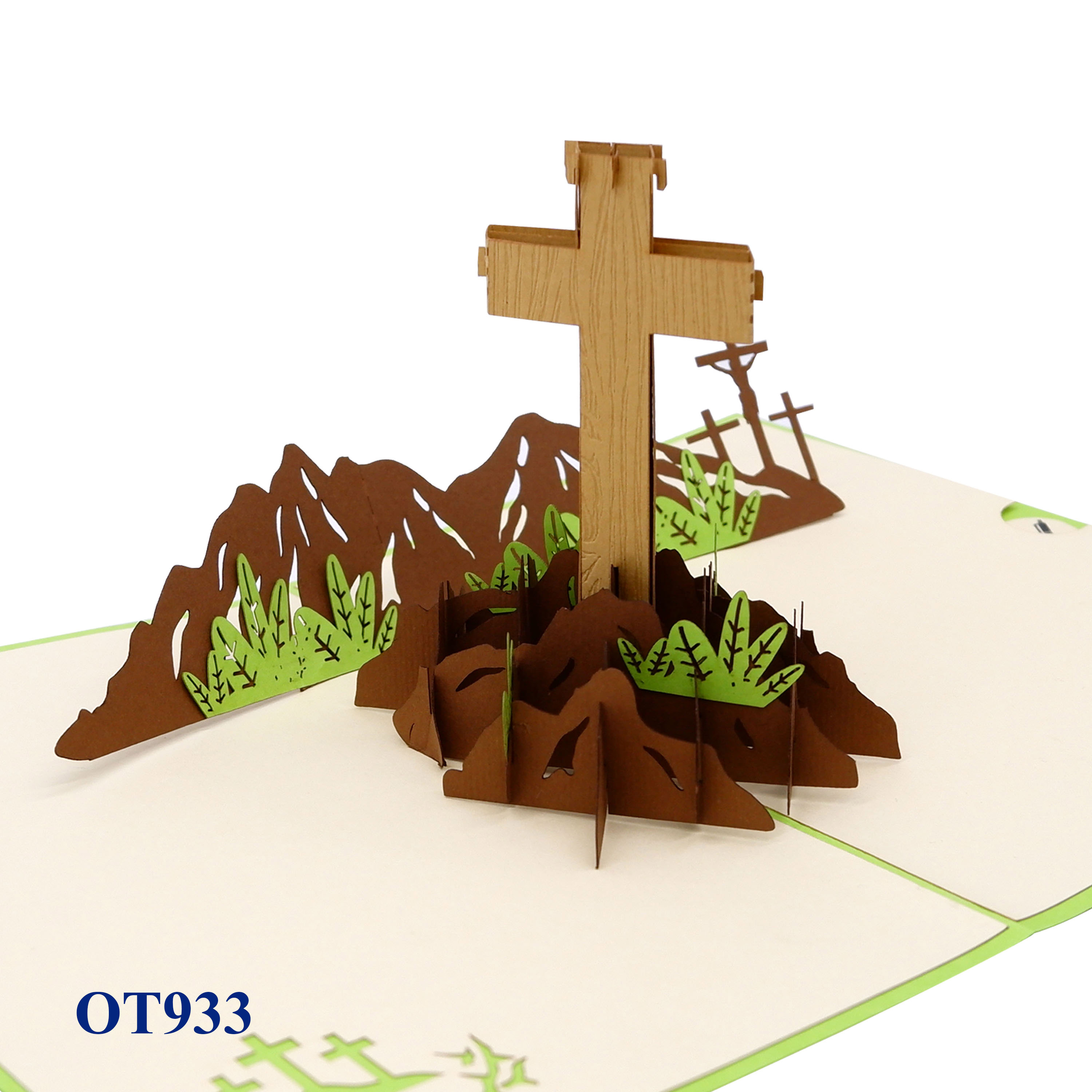 Holy Cross 3D Pop Up Card