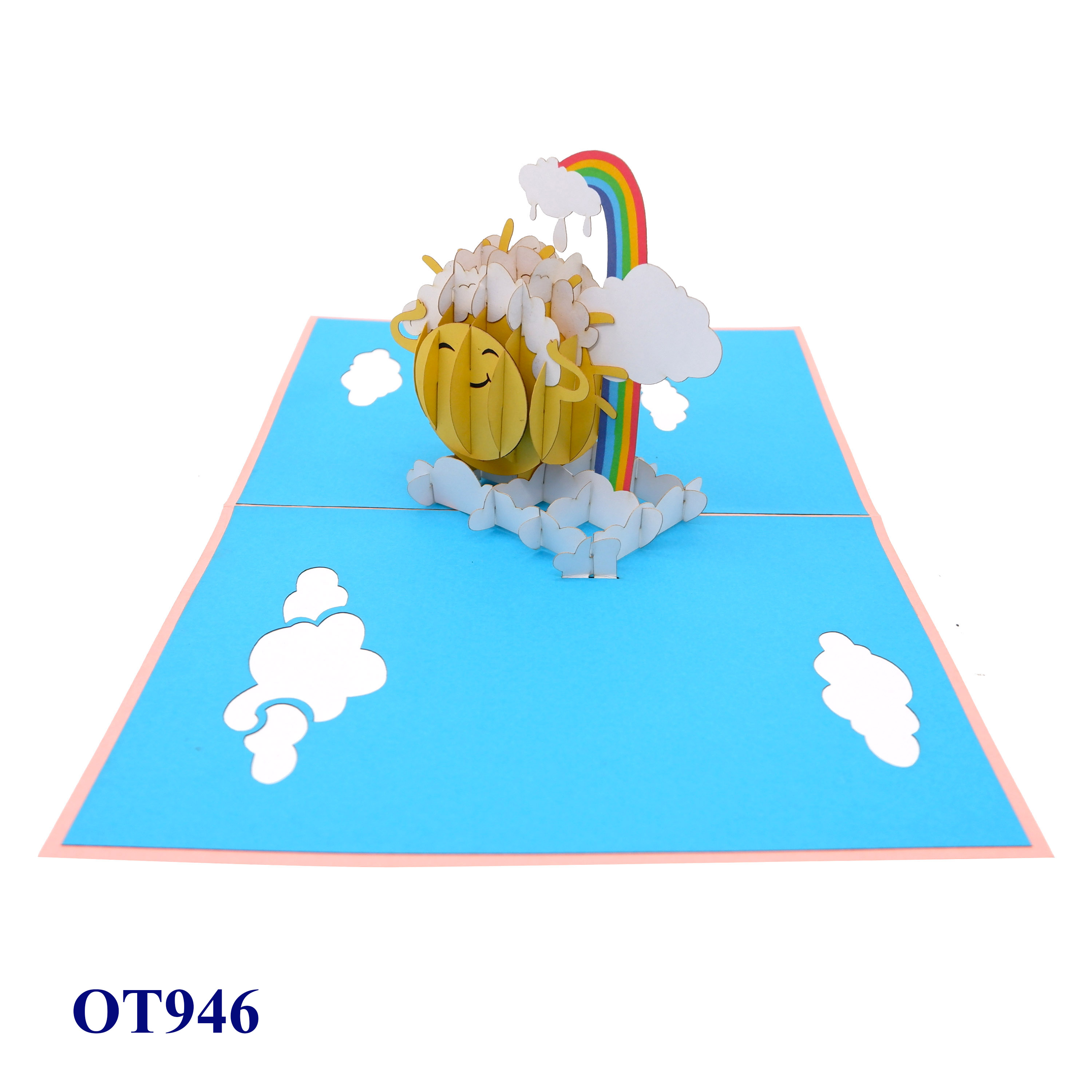 Sun & Rainbow Pop Up Card
