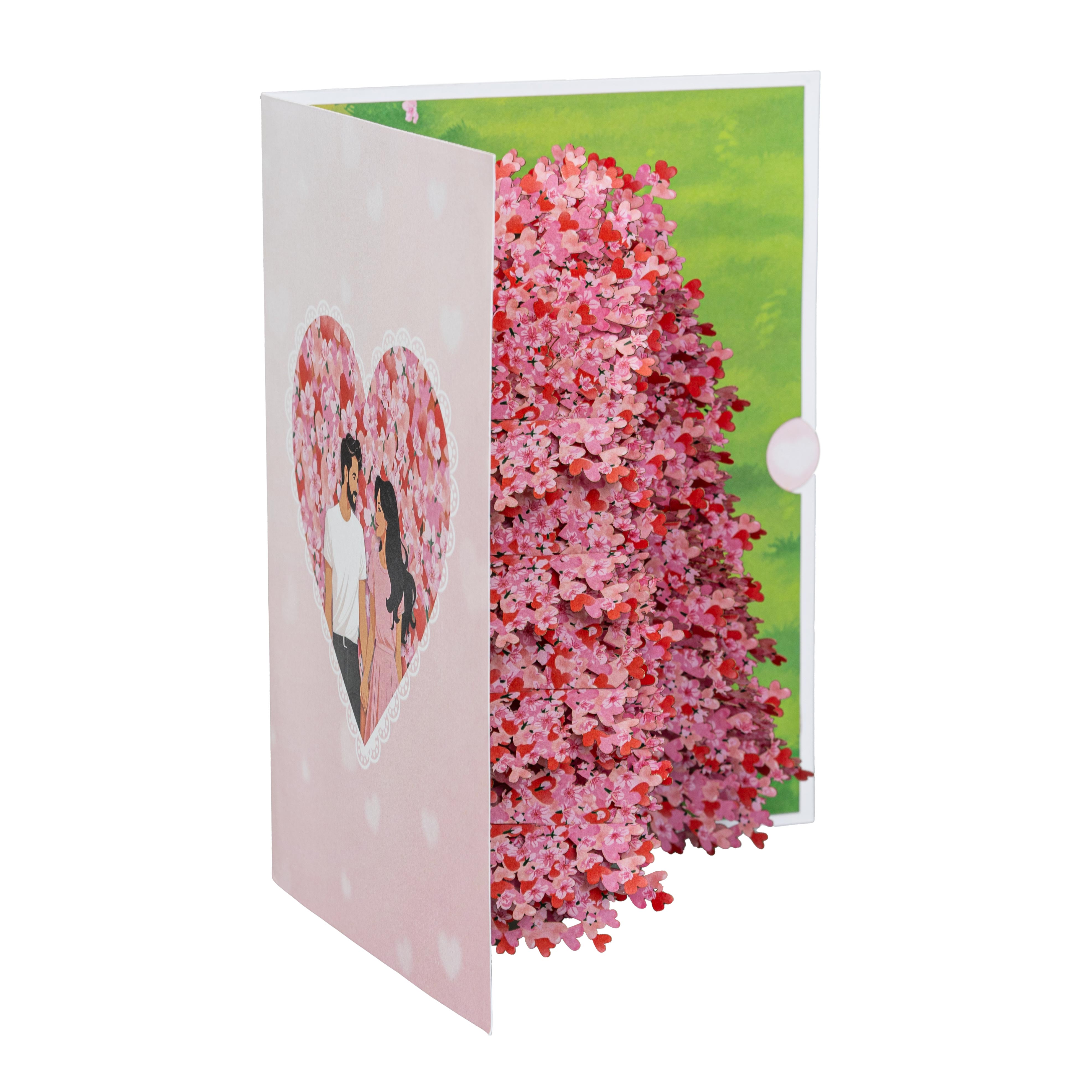 Cherry Blossom Tunnel Pop-Up Card