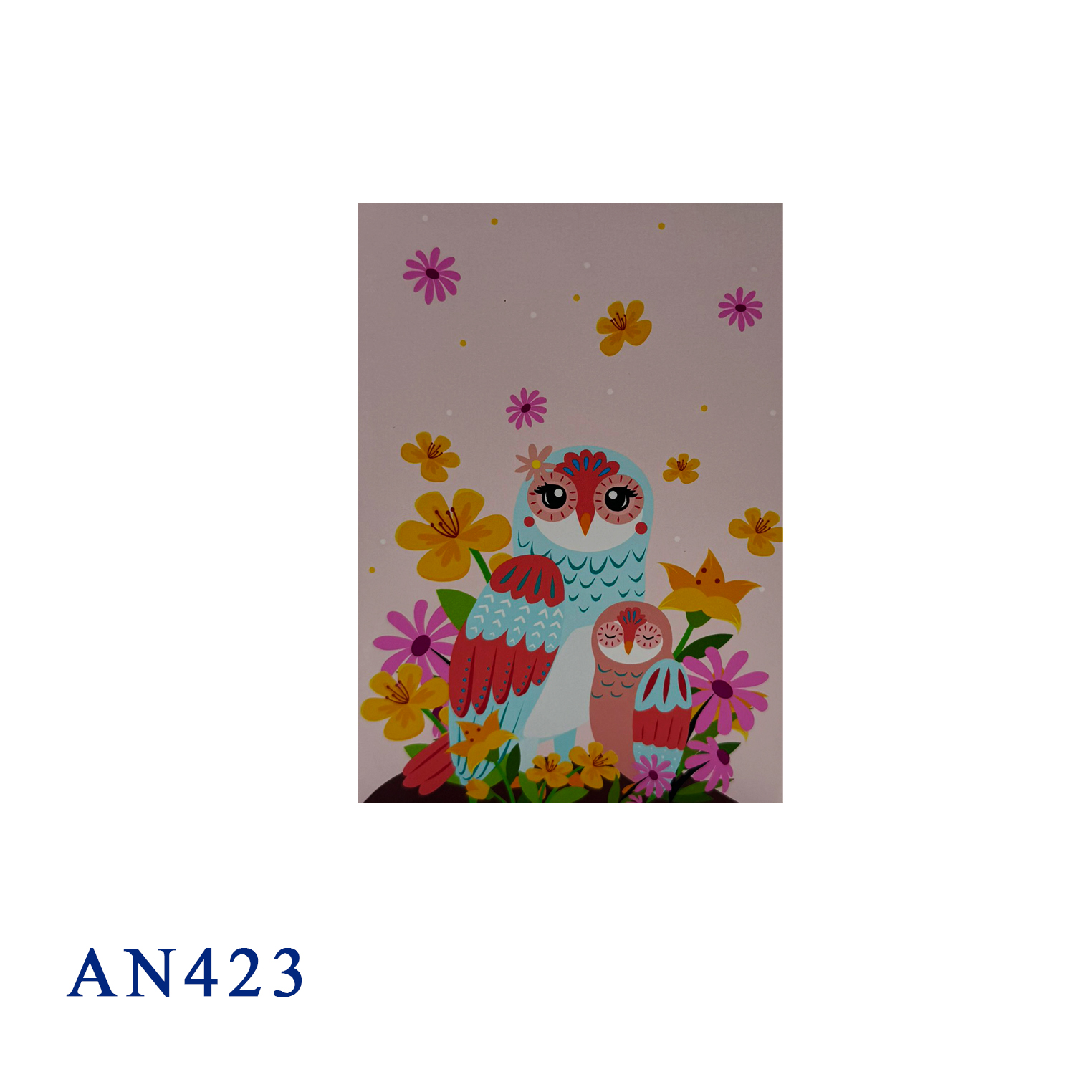 Owl Family Pop Up 3D Greeting Card