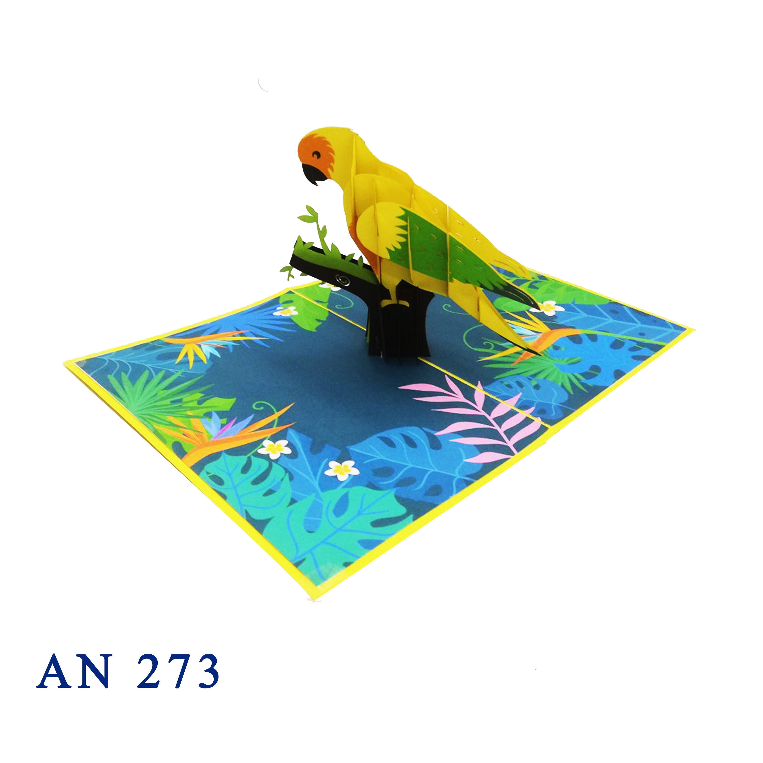 Parrot Pop Up Card