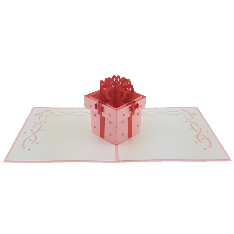 Birthday Present Pop Up Card