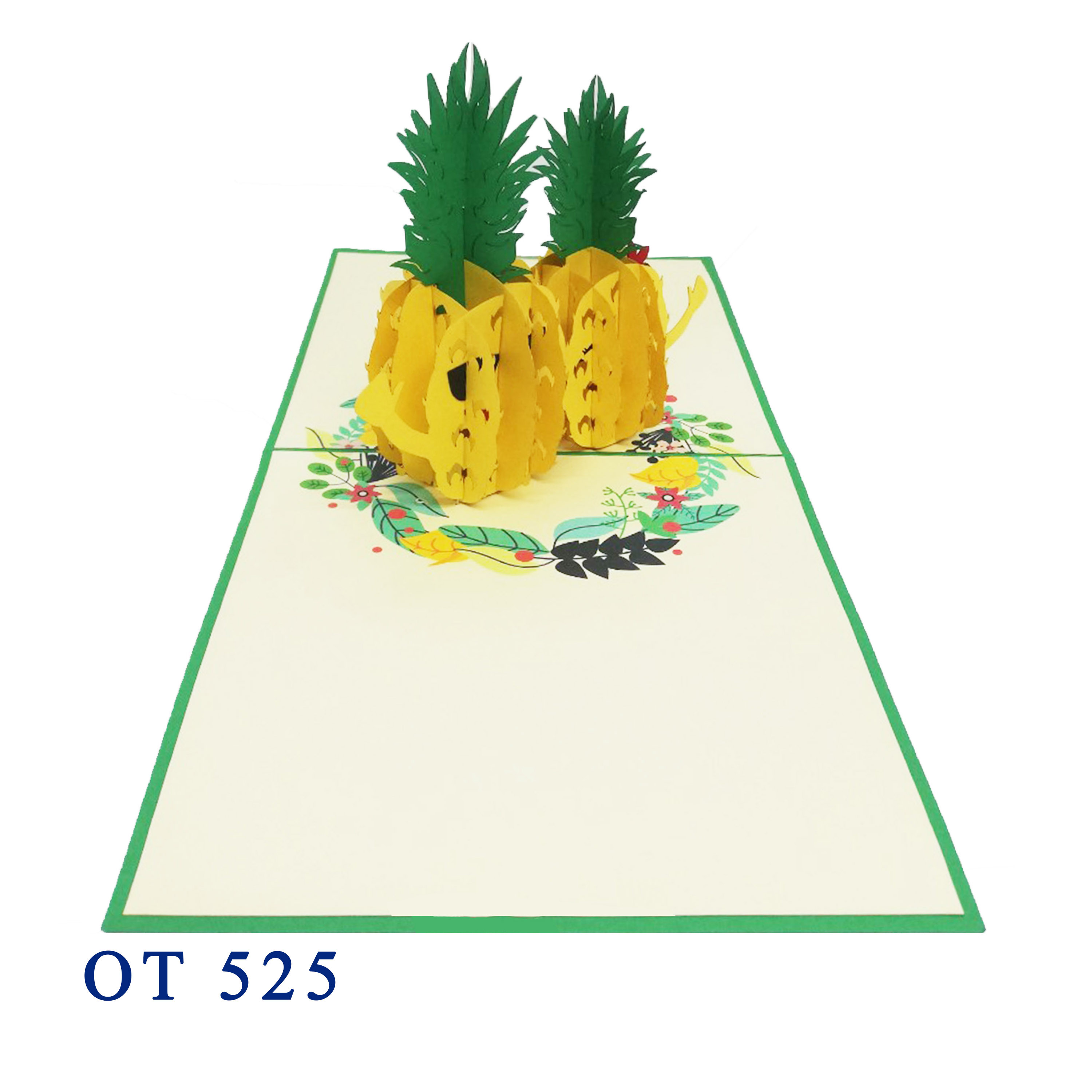Pineapples Pop Up Card