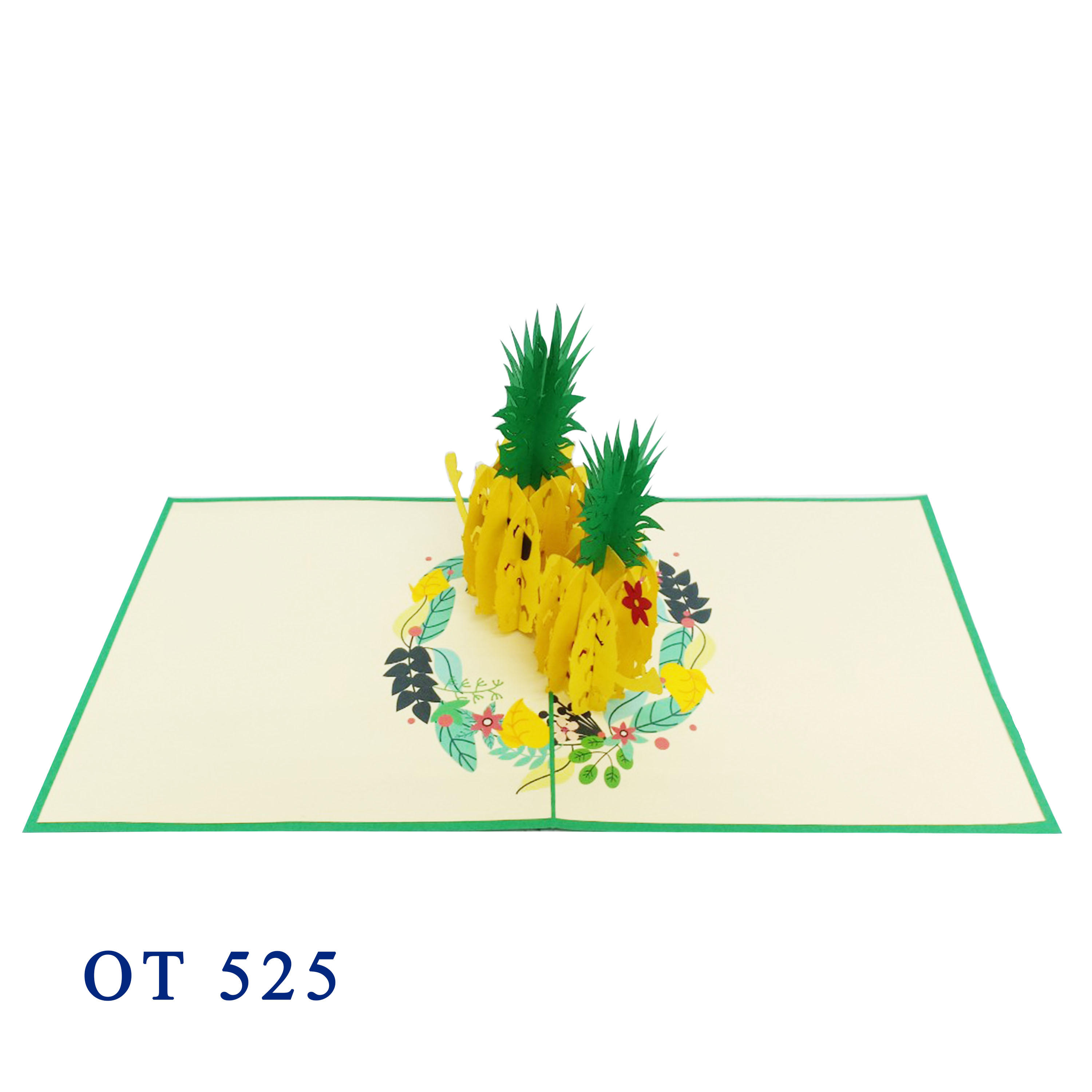 Pineapples Pop Up Card