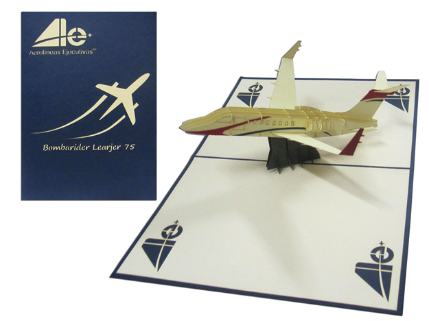 Plane Pop Up Card