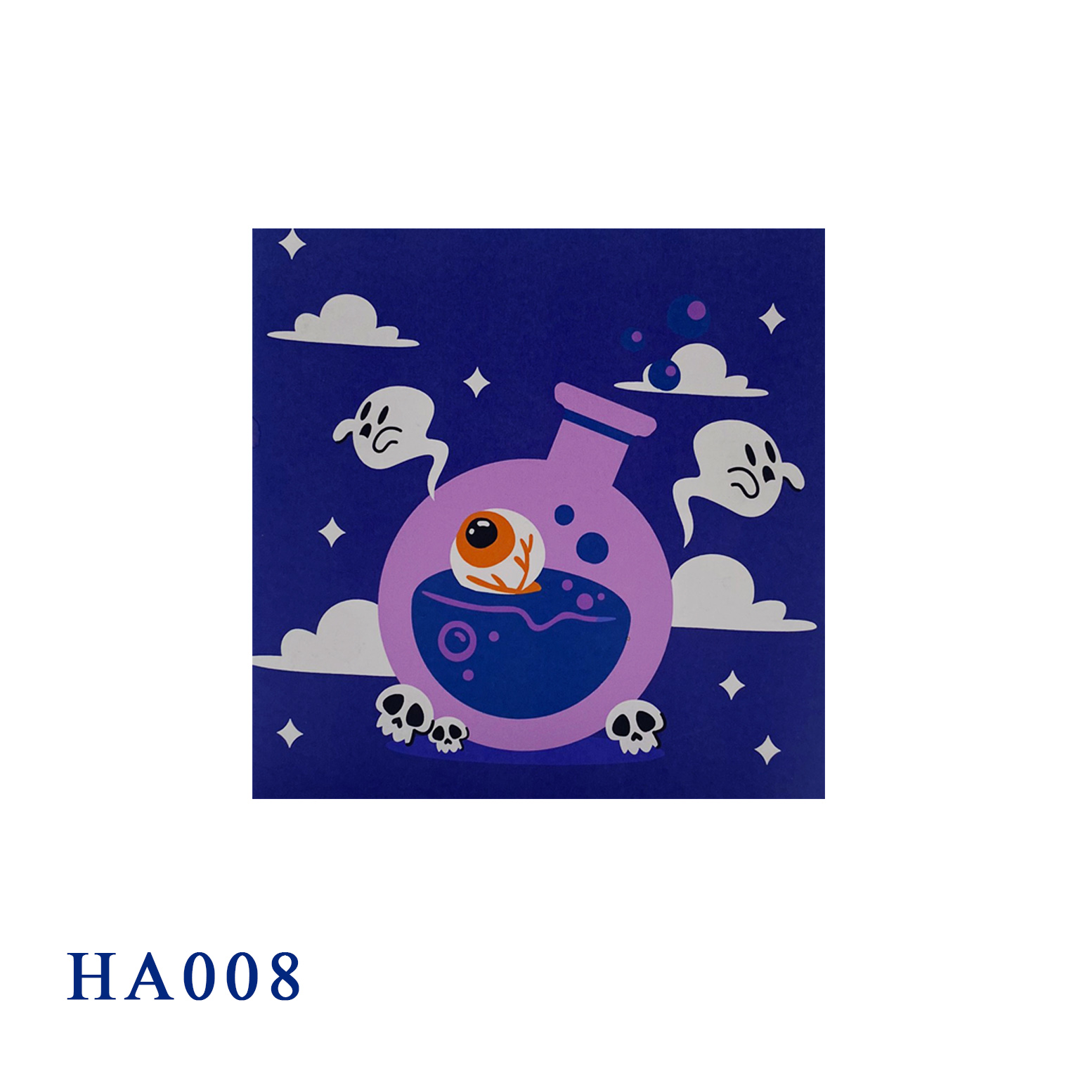 Poison Halloween Pop Up Card