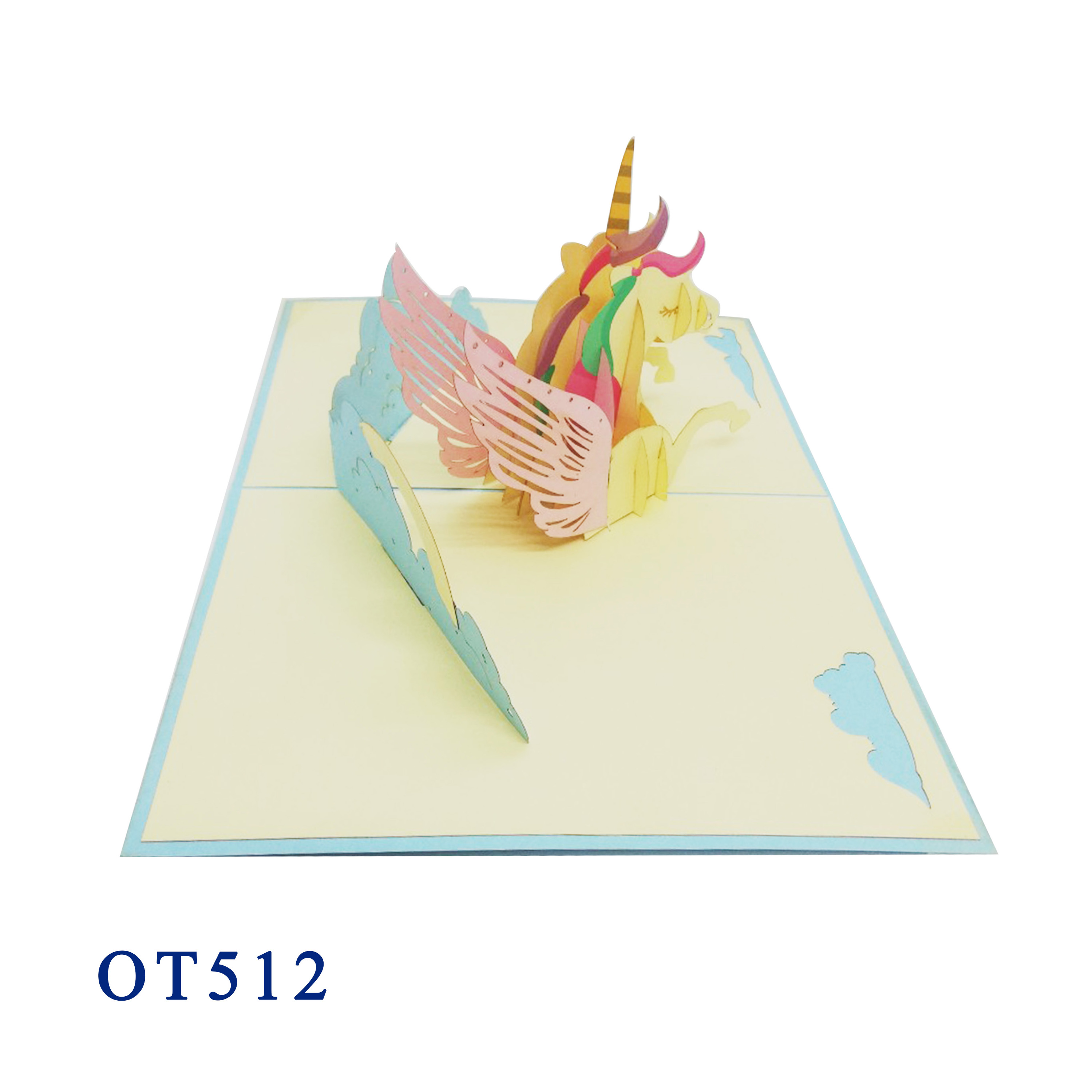Unicorn Pop Up Card